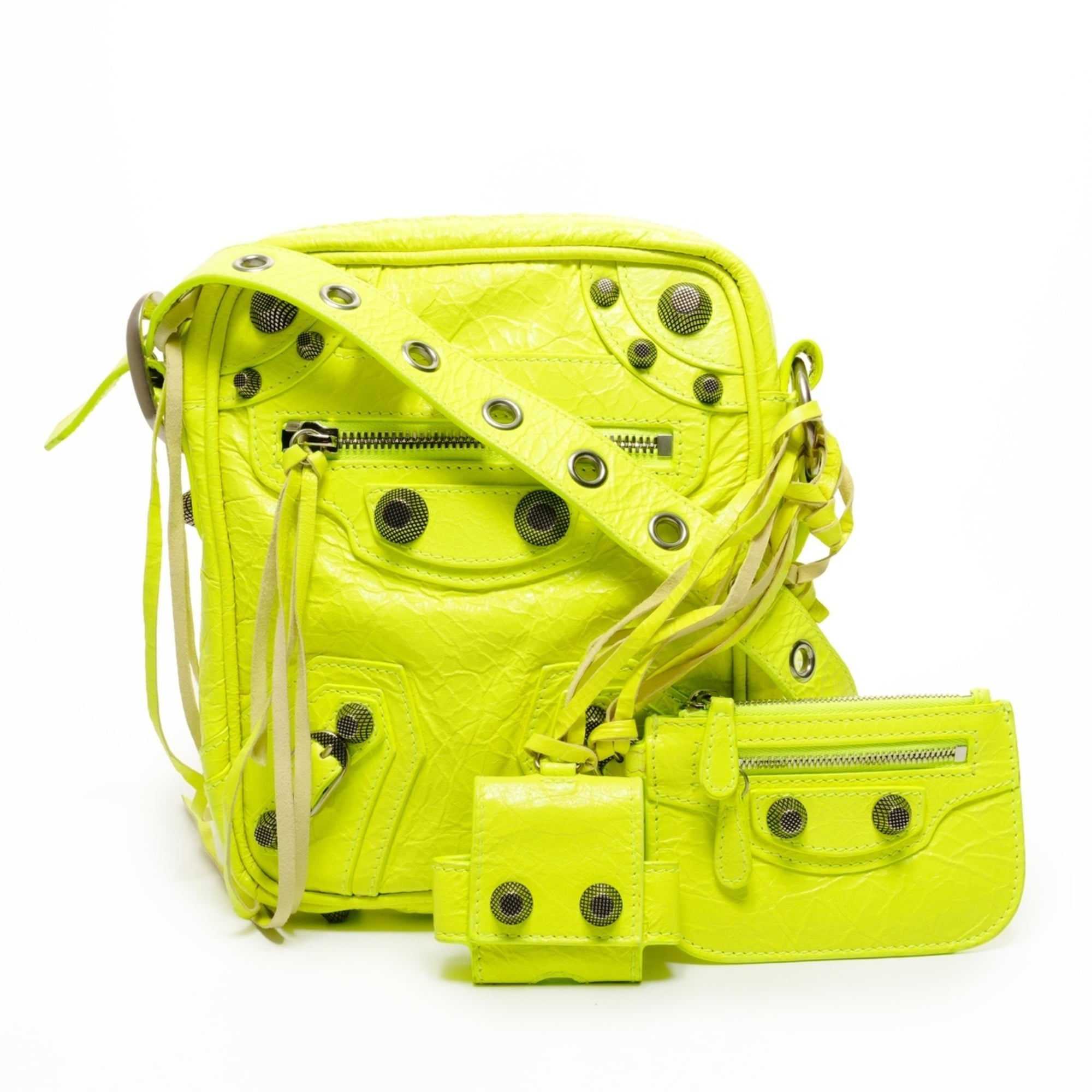 Balenciaga Yellow Shoulder Bag (Pre-Owned)