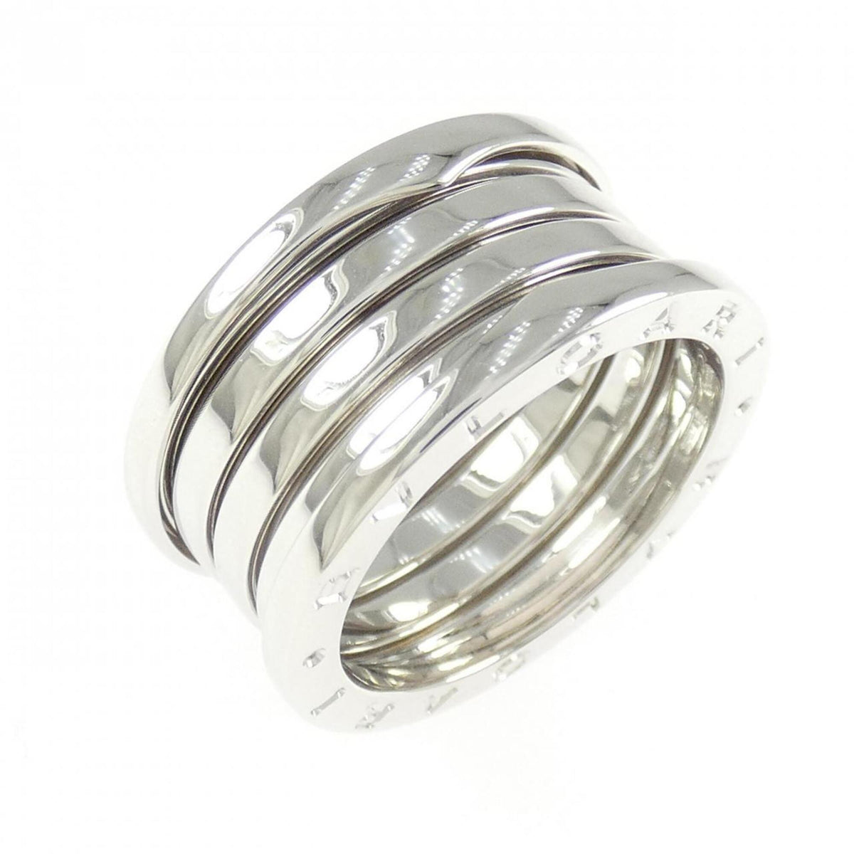 Bvlgari White Gold (18K) Band Ring (Pre-Owned)
