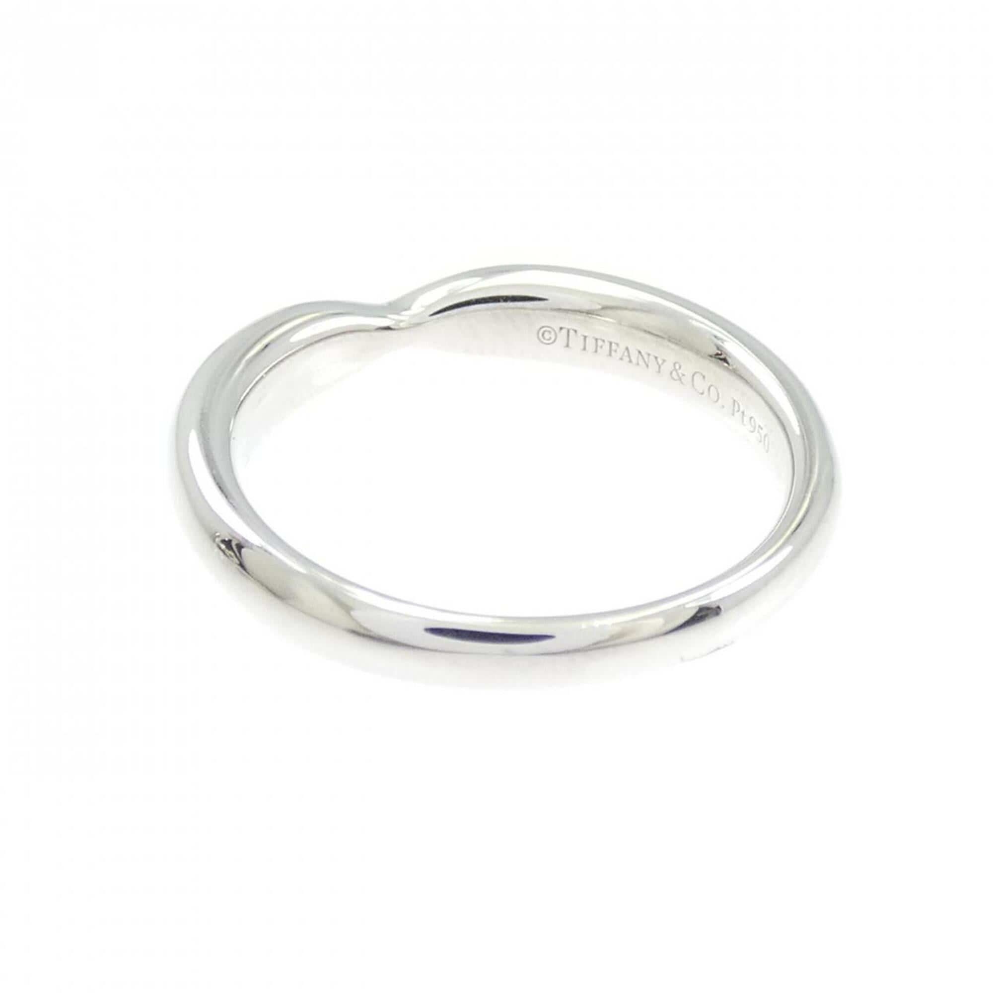 Tiffany Platinum 950 Band Ring (Pre-Owned)