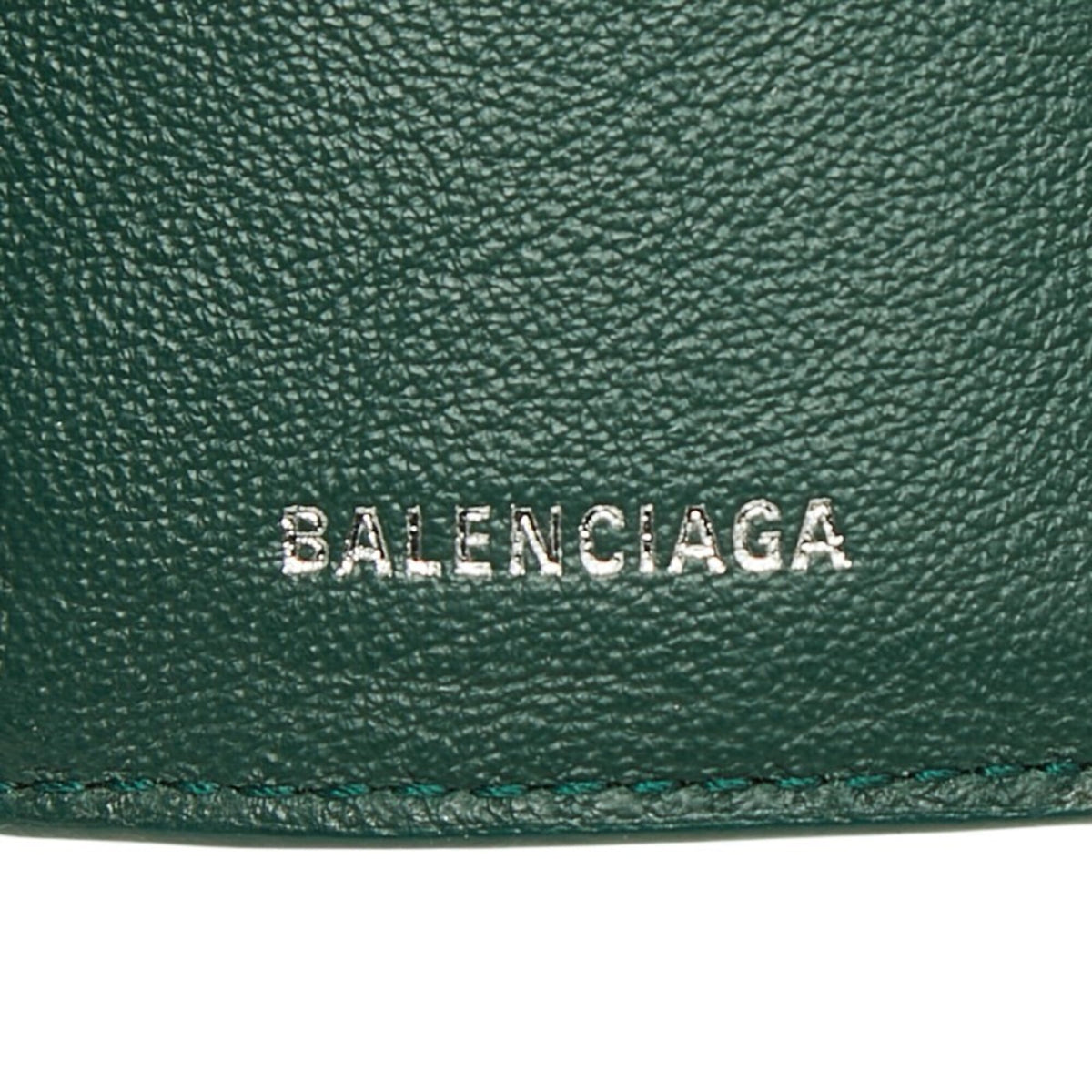 Balenciaga Green Paper Wallet (Tri-Fold) (Pre-Owned)