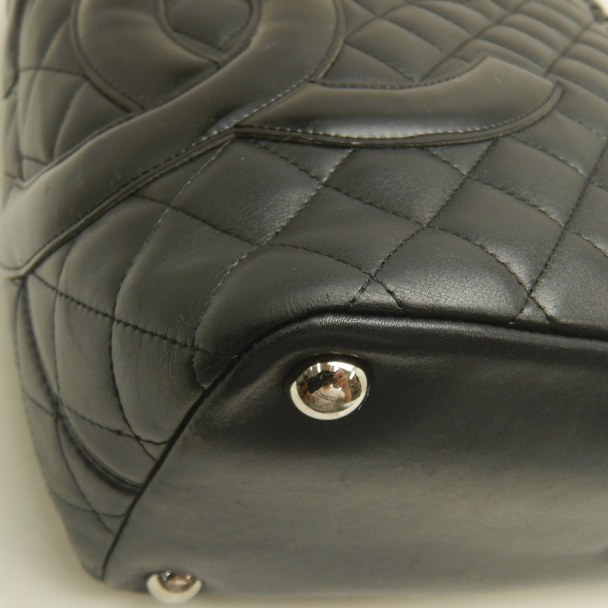 Chanel Black Leather Tote Bag (Pre-Owned)