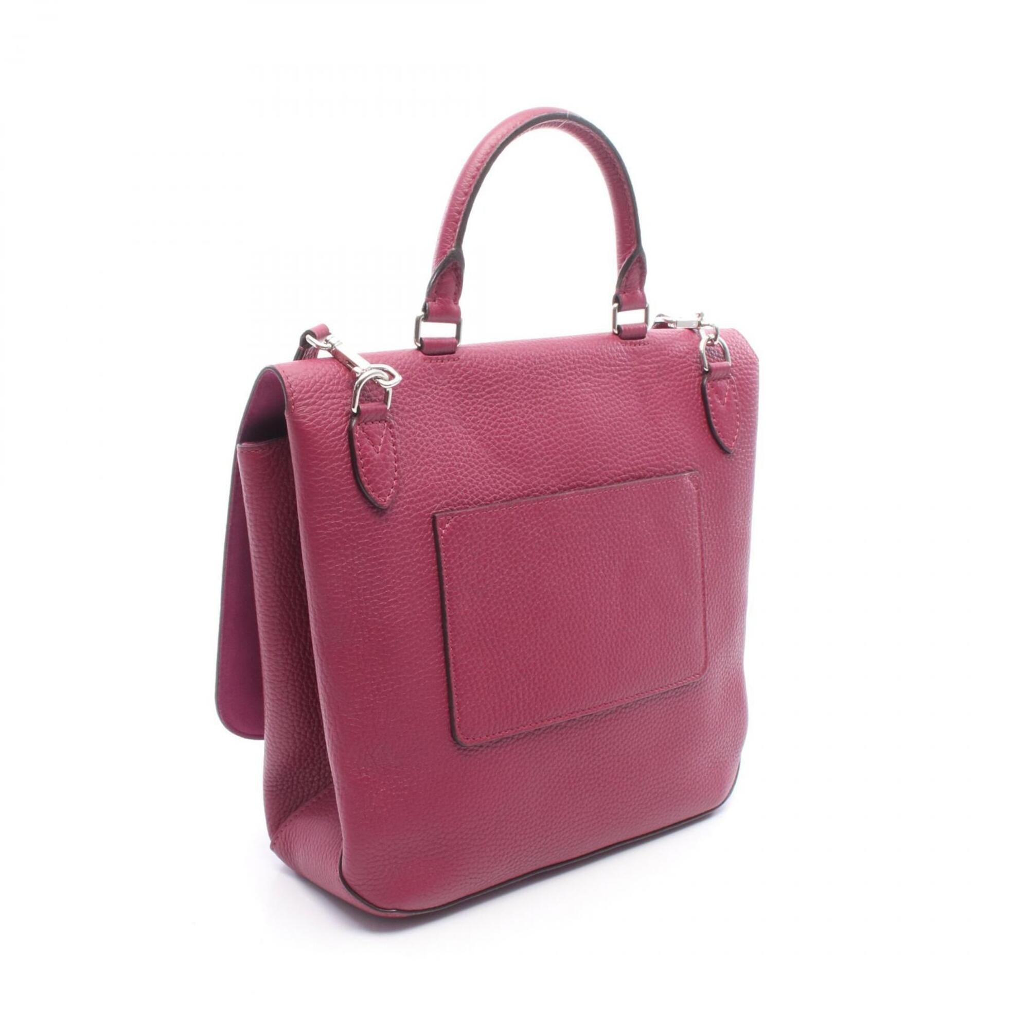 Louis Vuitton Pink Leather Handbag (Pre-Owned)