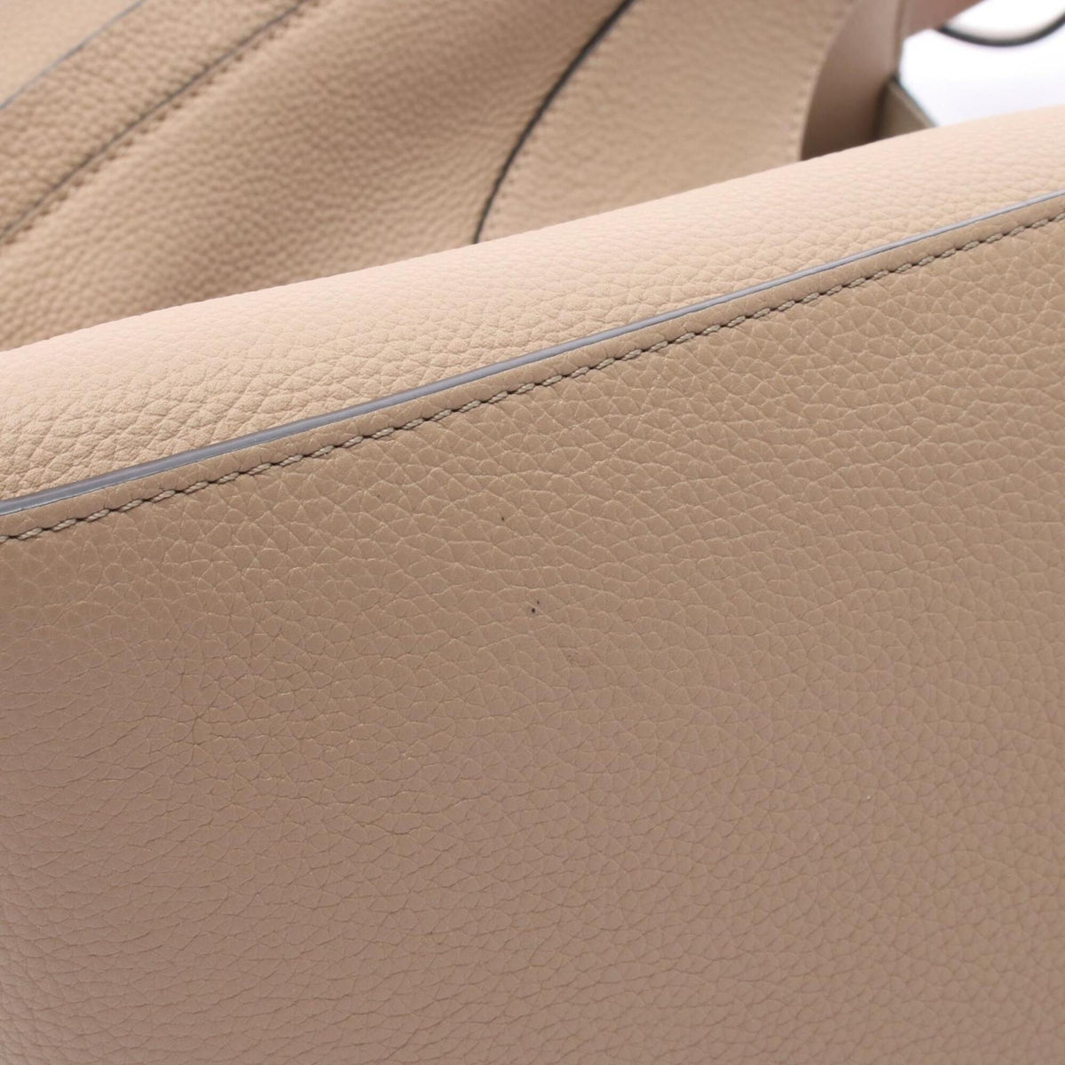 Loewe Beige Brown Leather Handbag (Pre-Owned)