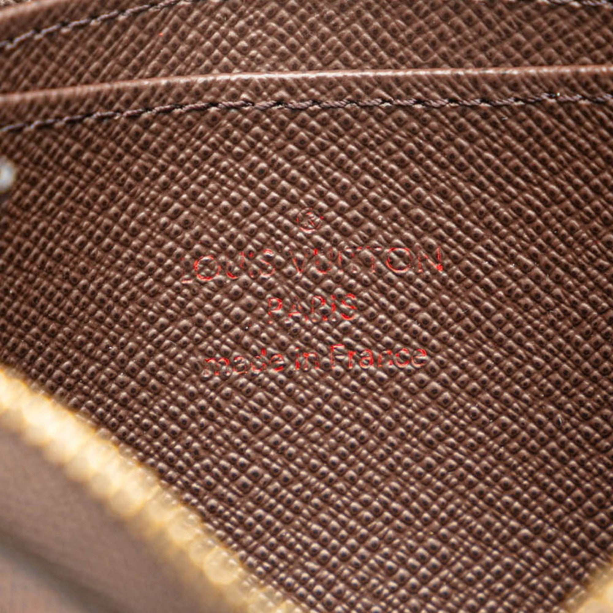 Louis Vuitton Brown Pvc Coin Purse/Coin Case (Pre-Owned)