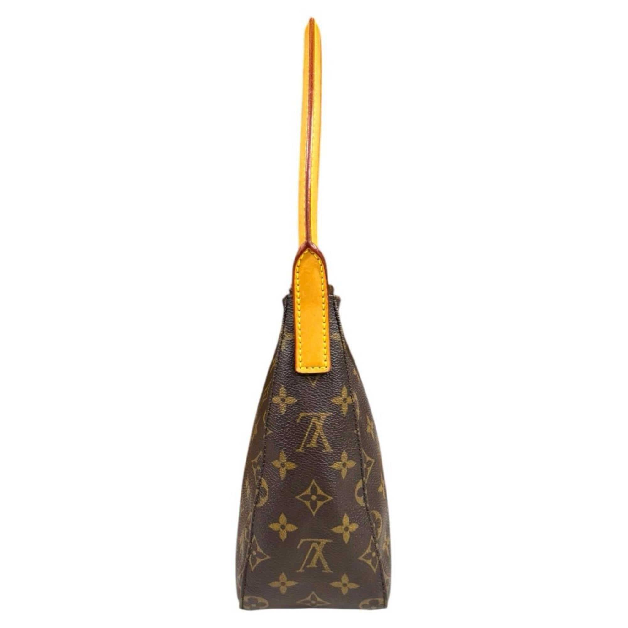 Louis Vuitton Brown Monogram Canvas Shoulder Bag (Pre-Owned)