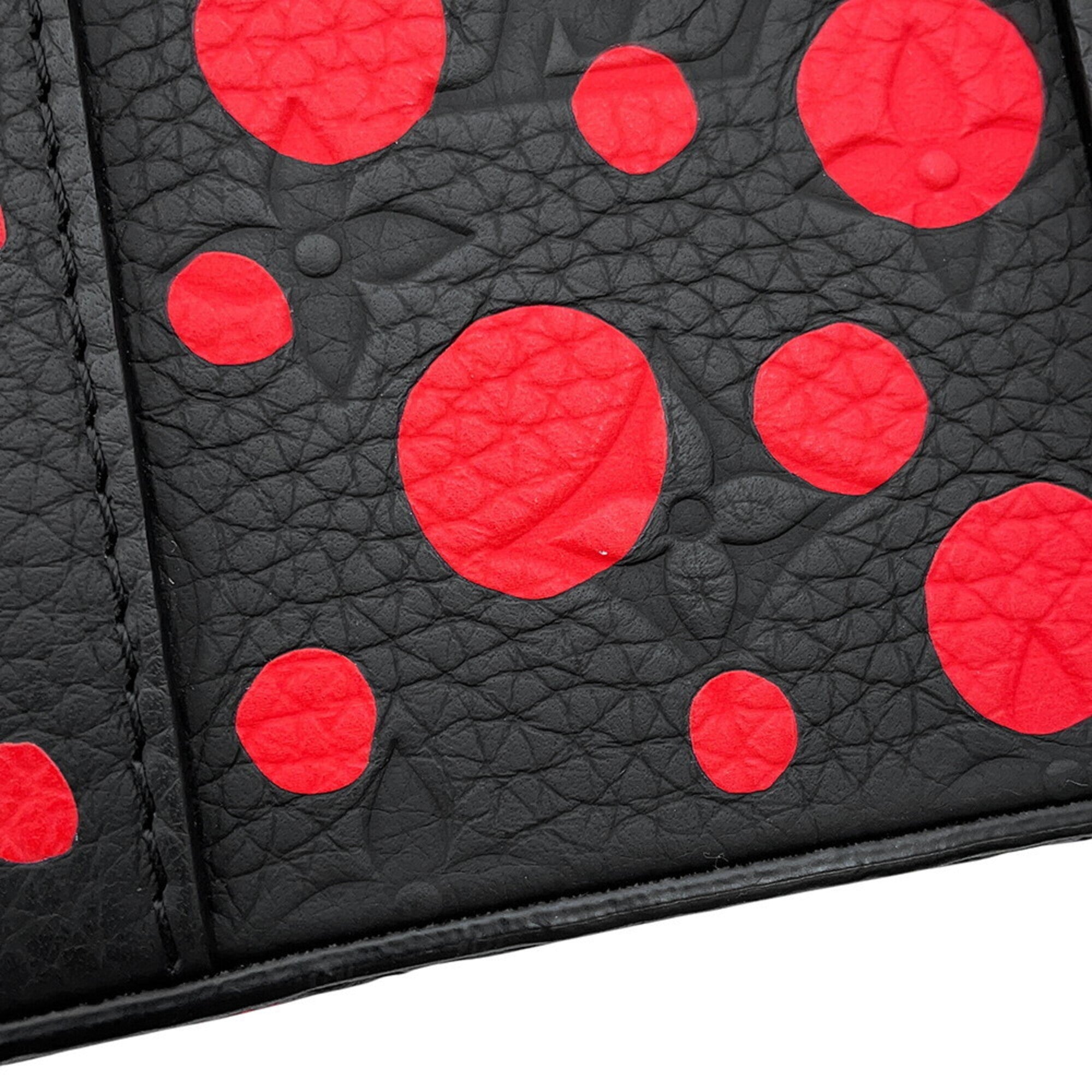 Louis Vuitton Noir Red Color Monogram Shoulder Bag (Pre-Owned)