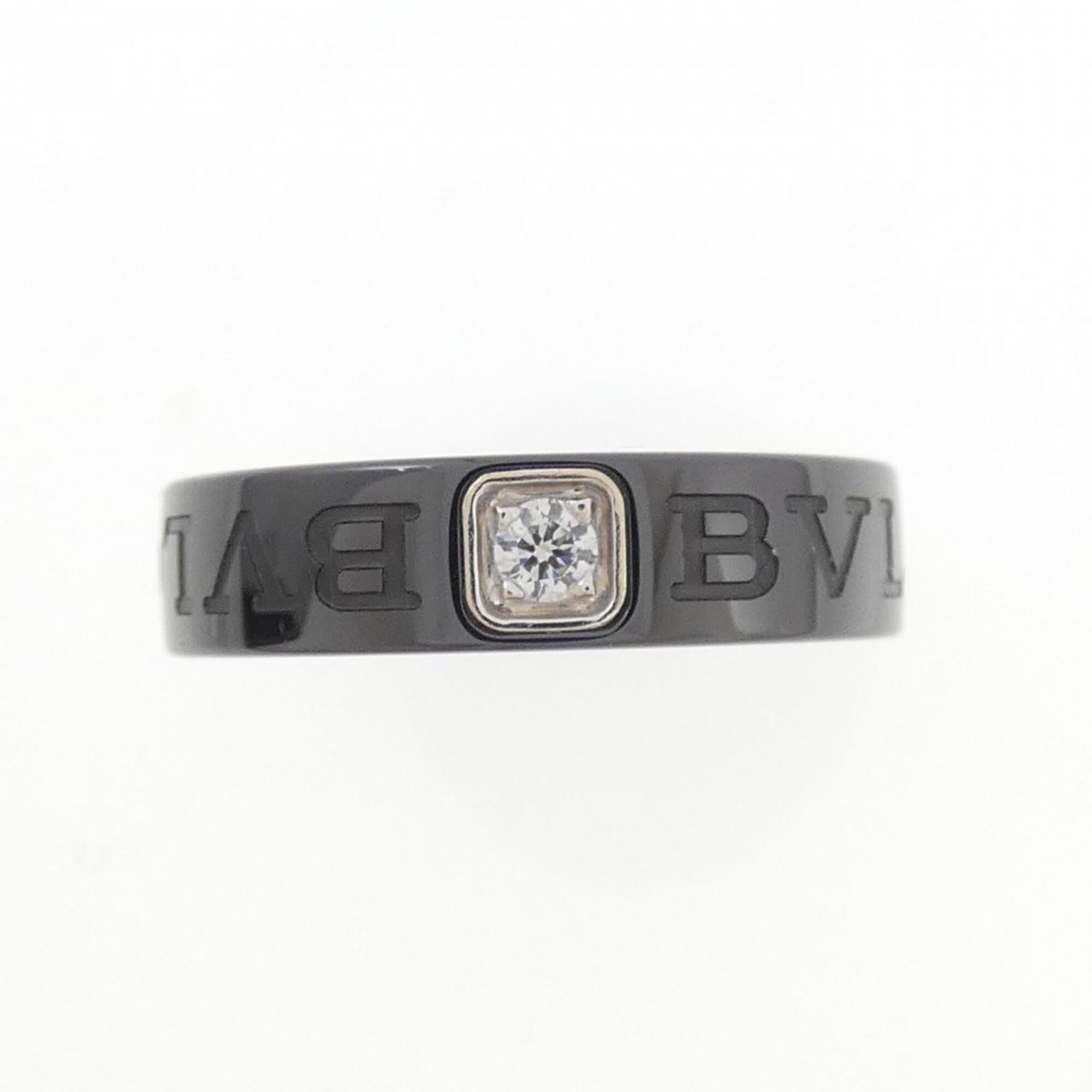 Bvlgari White Gold (18K) Ceramic Band Ring (Pre-Owned)