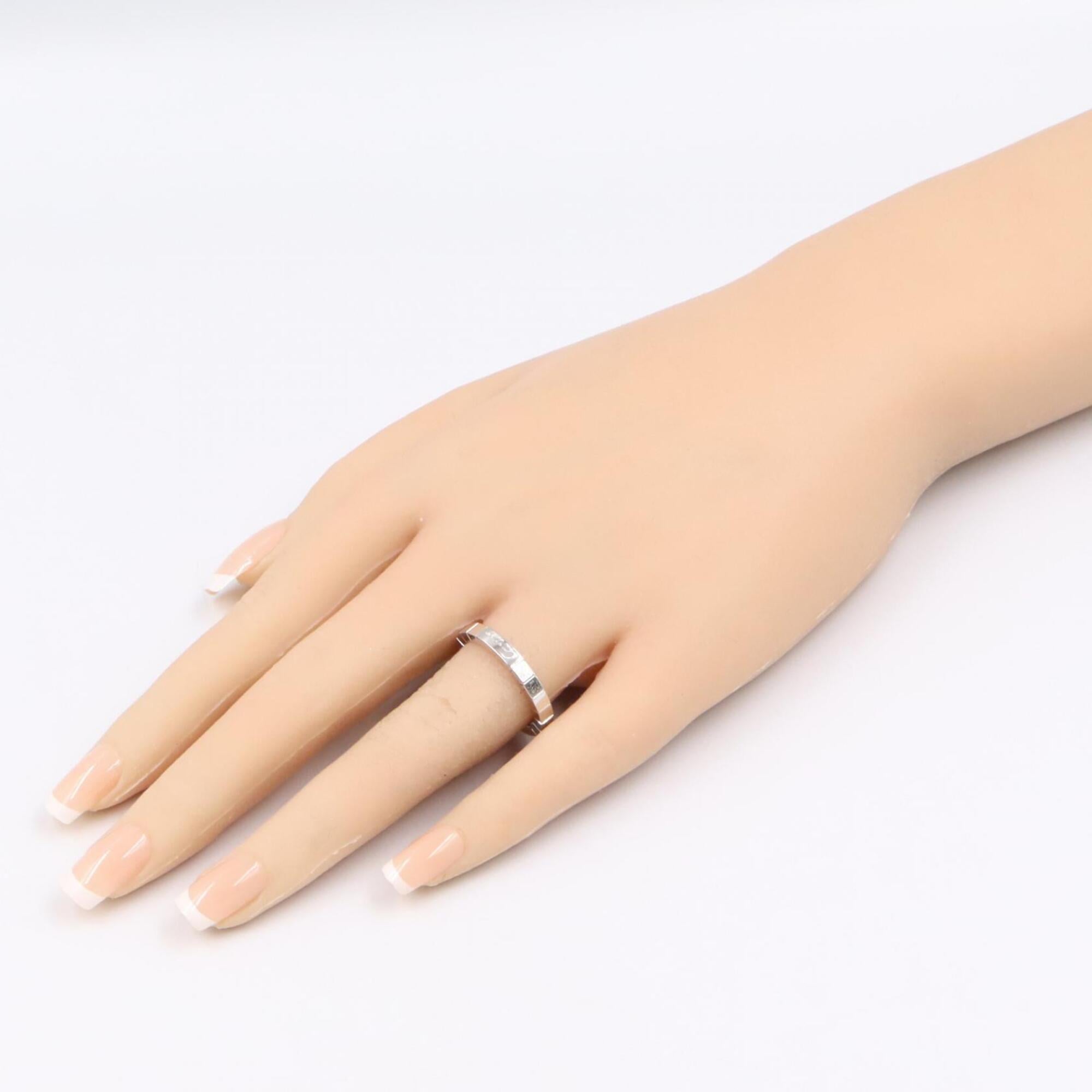 Cartier Silver White Gold (18K) Band Ring (Pre-Owned)
