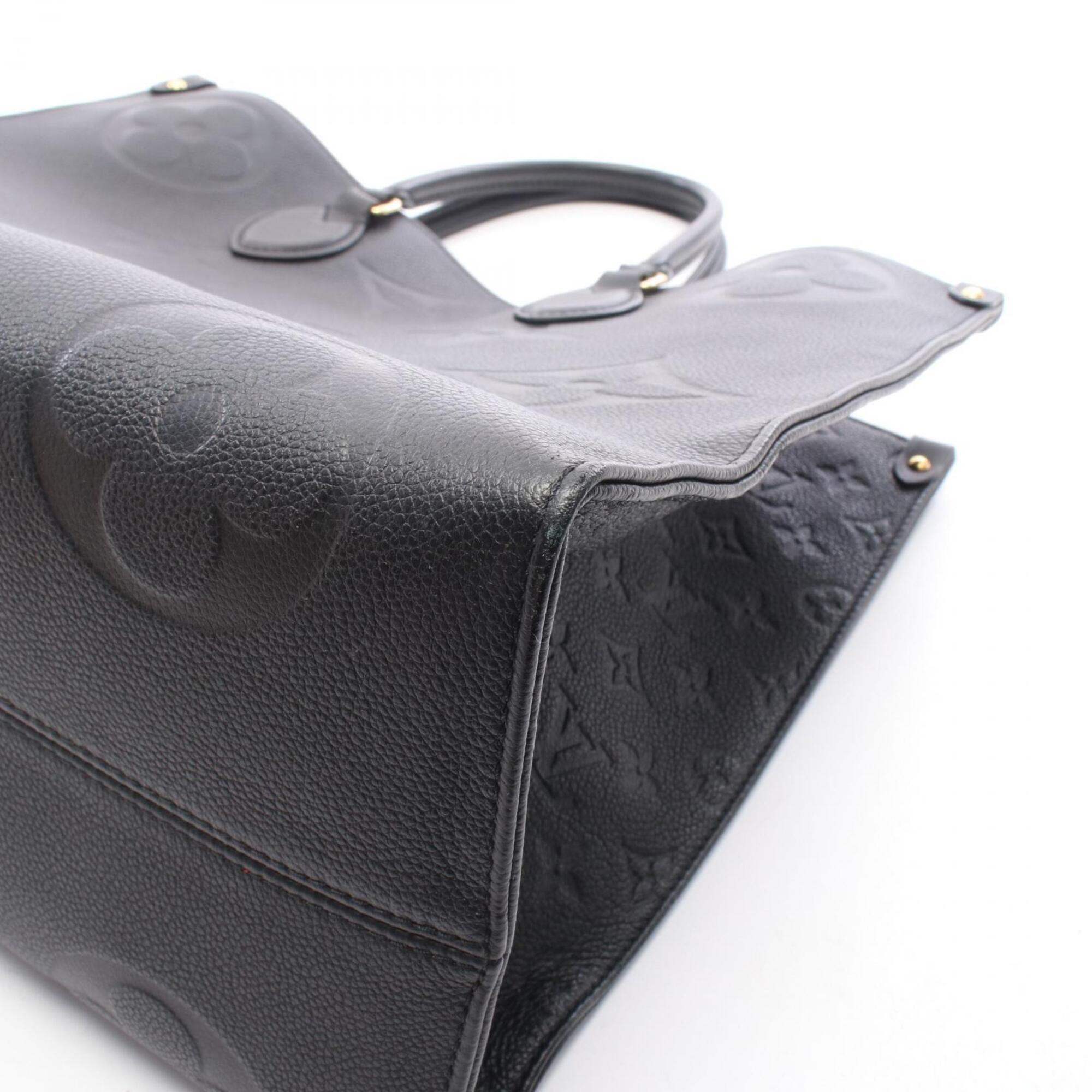 Louis Vuitton Black Monogram Empreinte Leather Handbag Tote Bag (Pre-Owned)