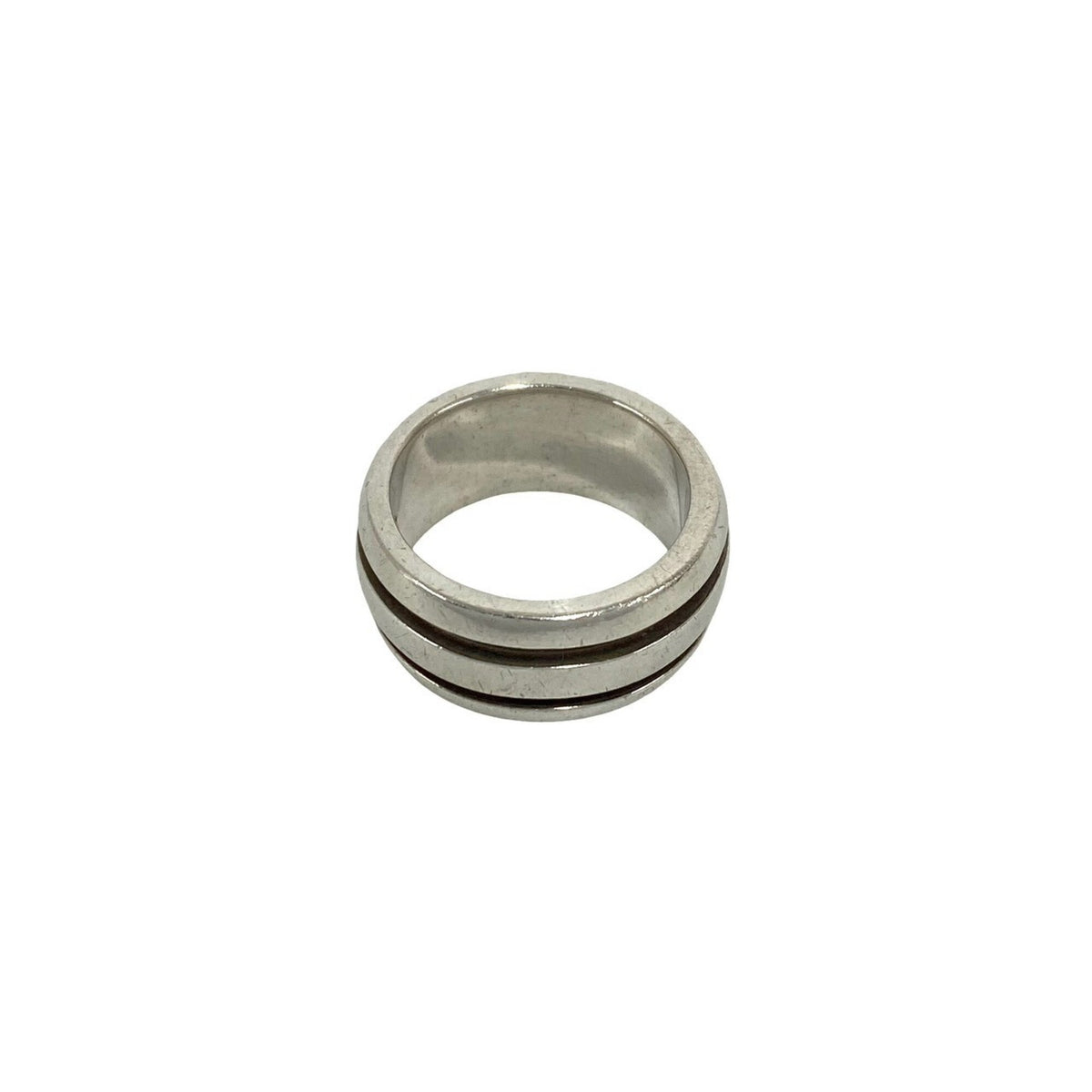 Tiffany Silver Silver 925 Band Ring (Pre-Owned)