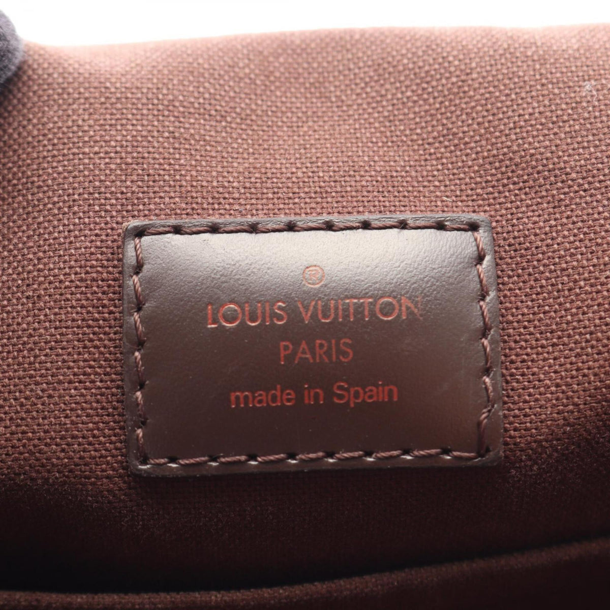 Louis Vuitton Brown Coated Canvas Pvc Leather Handbag Shoulder Bag (Pre-Owned)