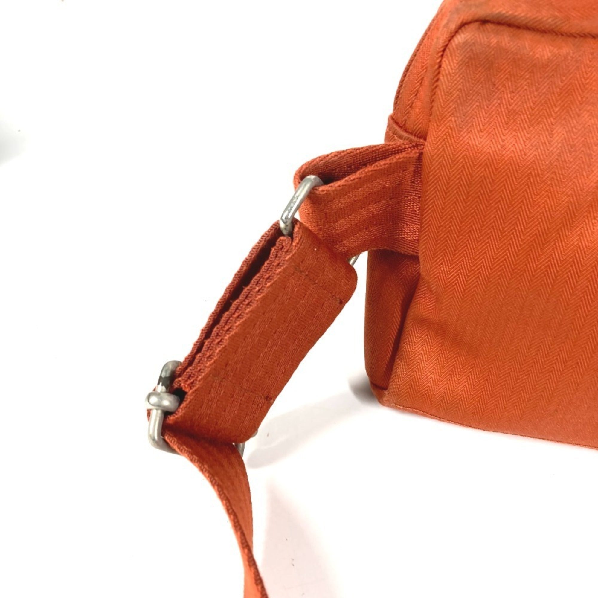Hermes Acapulco Orange Polyamide Cotton Fanny Pack Shoulder Bag (Pre-Owned)