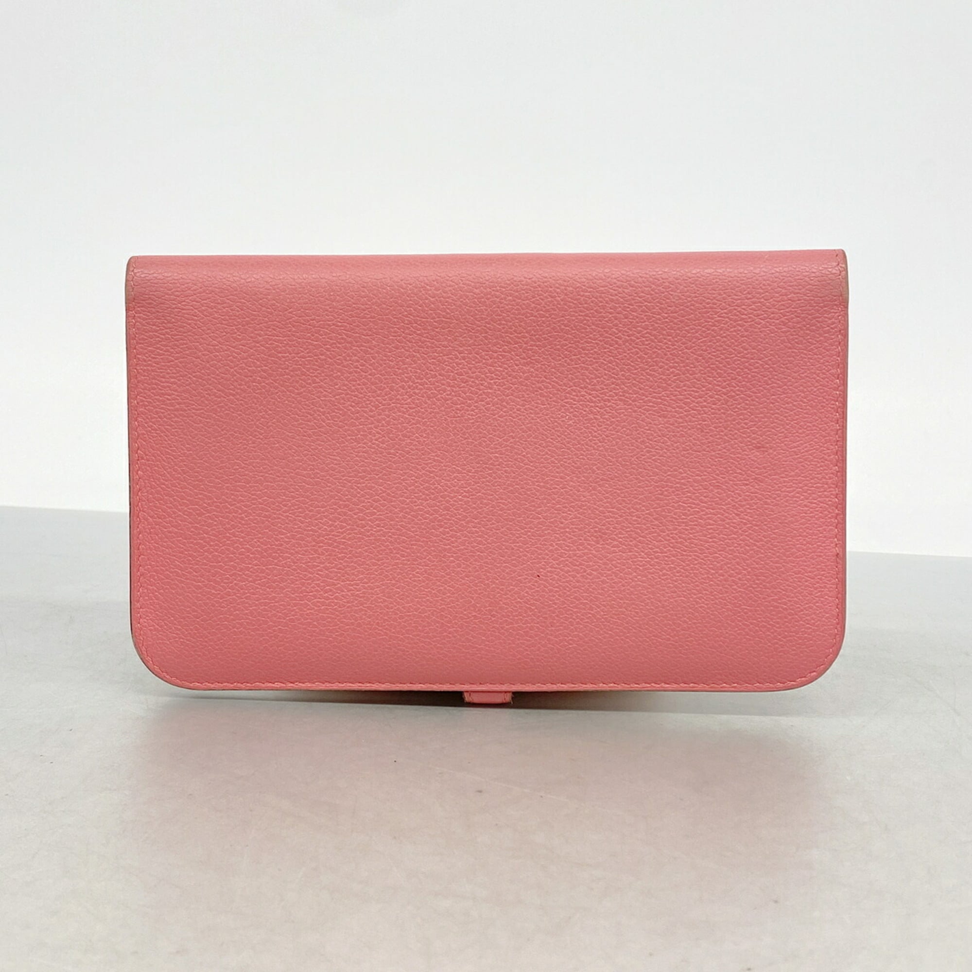 Hermes Pink Long Wallet (Bi-Fold) (Pre-Owned)