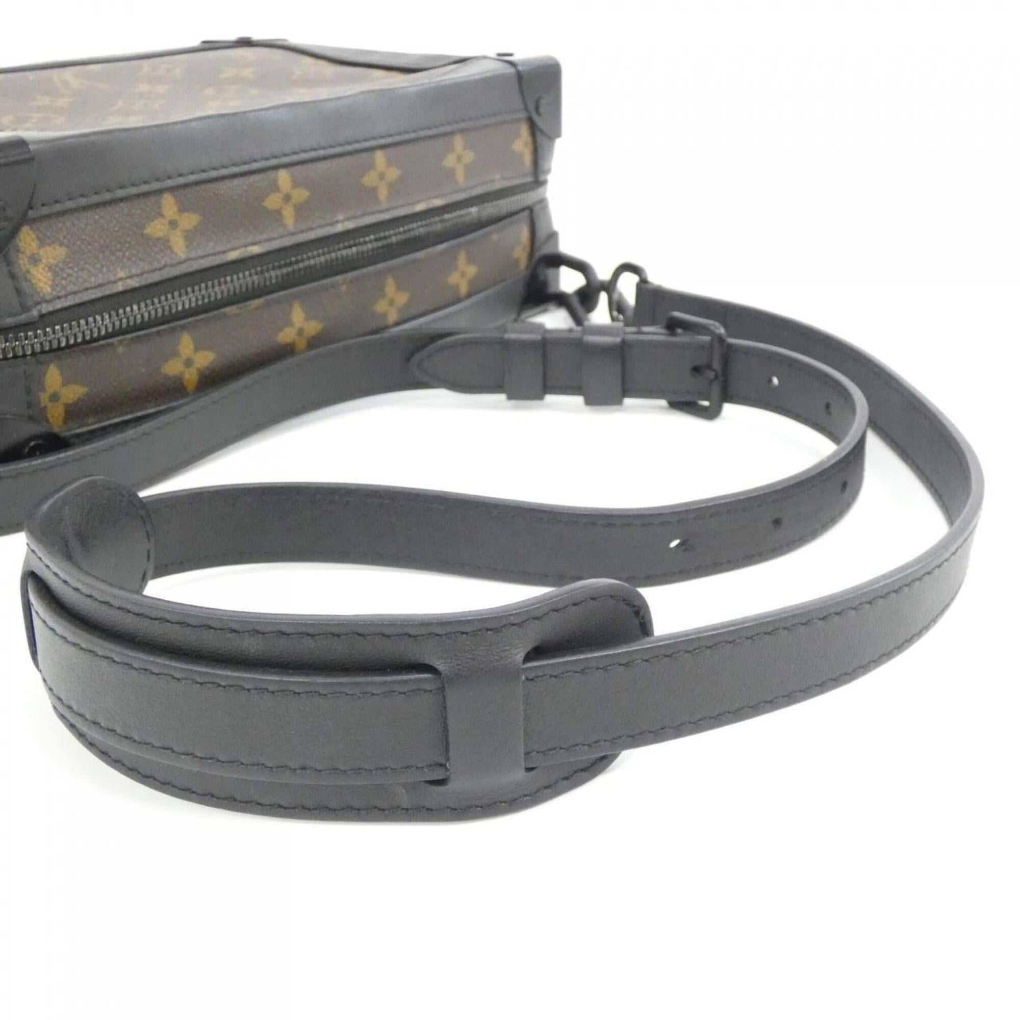 Louis Vuitton Marron Coated Canvas Shoulder Bag (Pre-Owned)