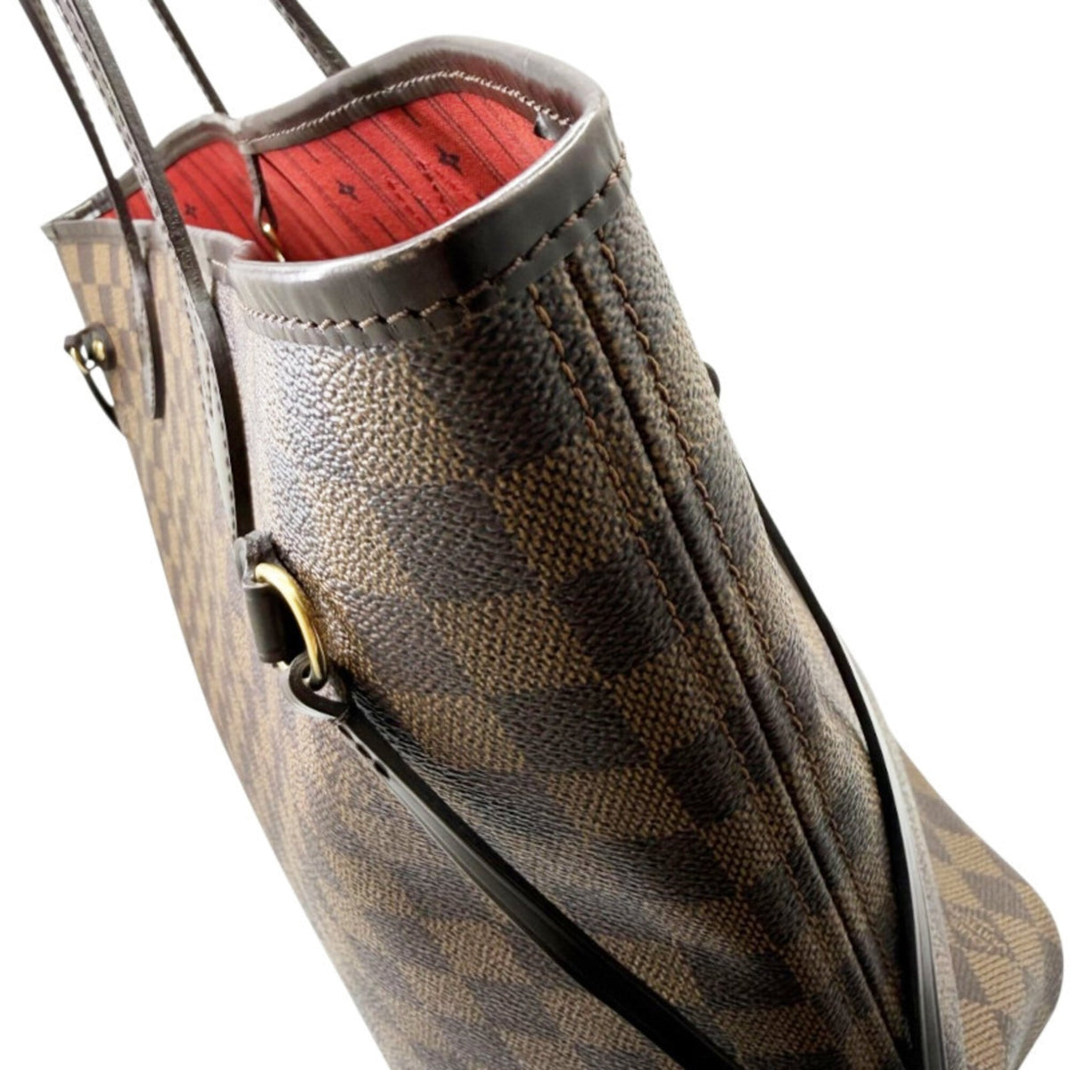 Louis Vuitton Damier Brown Damier Canvas Tote Bag (Pre-Owned)