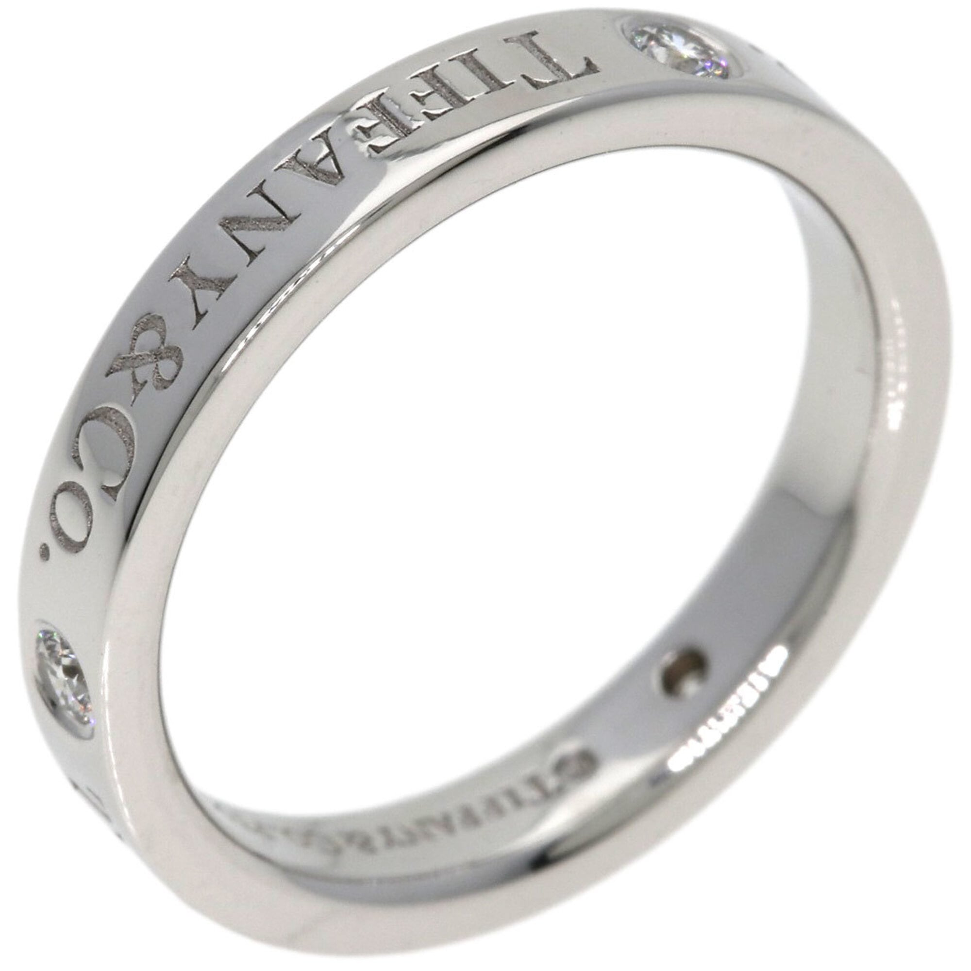 Tiffany Platinum 950 Band Ring (Pre-Owned)