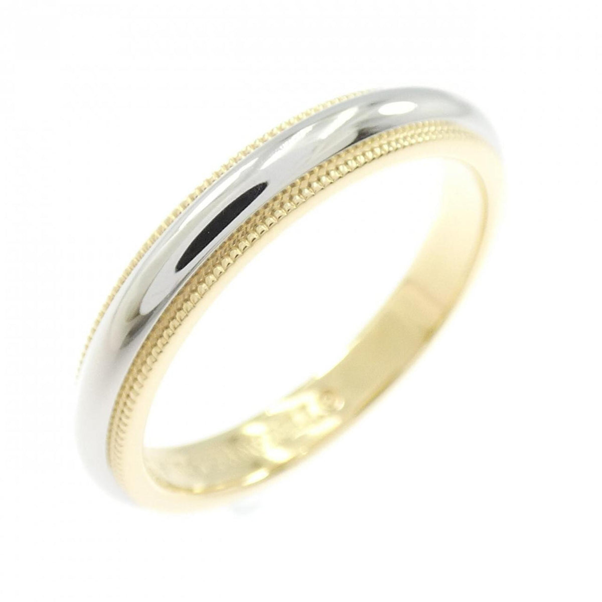 Tiffany Yellow Gold (18K) Platinum 950 Band Ring (Pre-Owned)