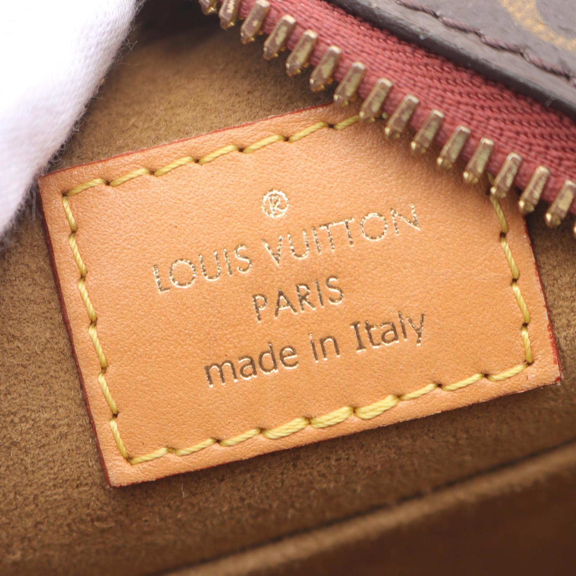 Louis Vuitton Brown Monogram Coated Canvas Shoulder Bag (Pre-Owned)