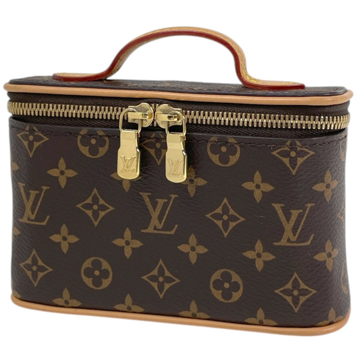 Louis Vuitton Brown Monogram Pouch Vanity Bag (Pre-Owned)