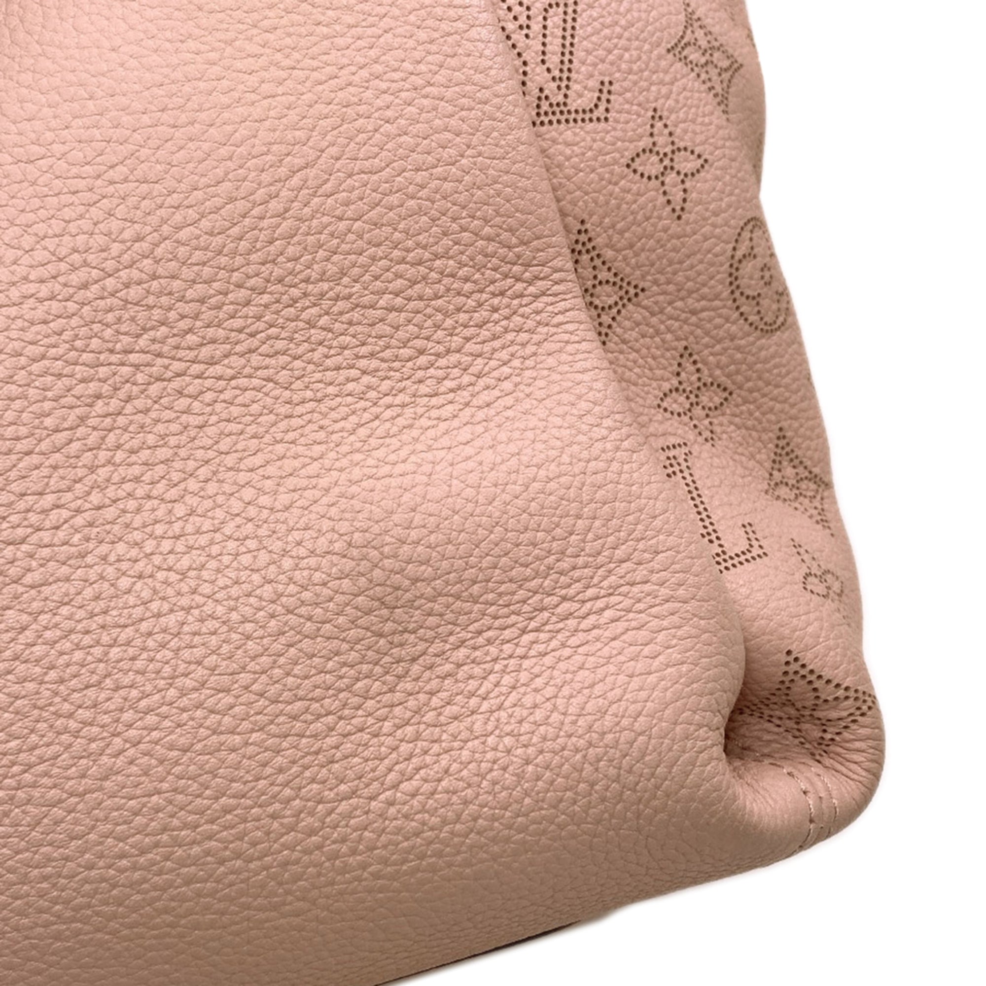 Louis Vuitton Magnolia Mahina Leather Handbag (Pre-Owned)