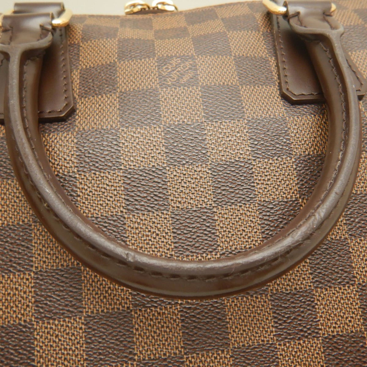 Louis Vuitton Damier Canvas Ebene Damier Canvas Briefcase Handbag Shoulder Bag (Pre-Owned)