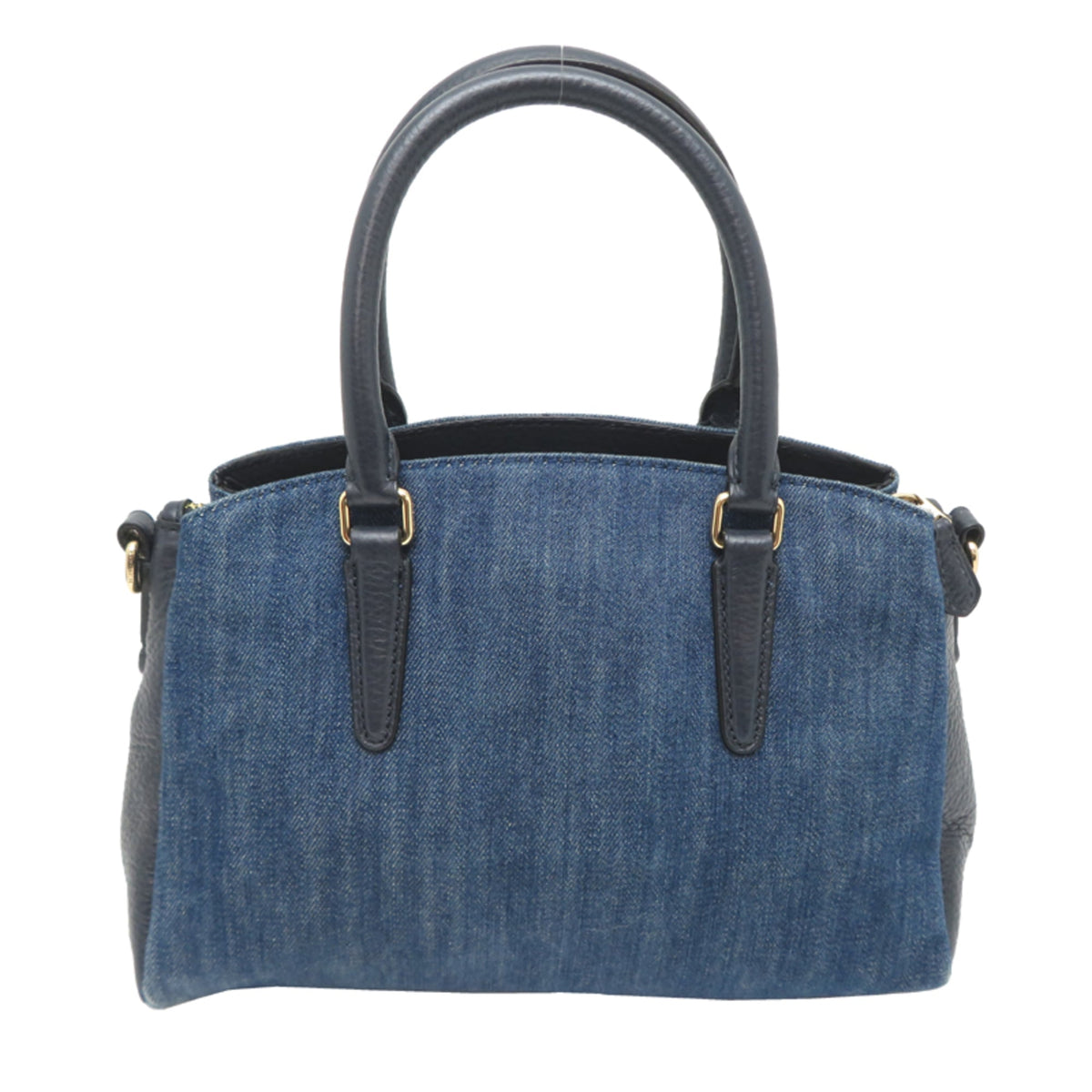 Coach Blue Denim Handbag (Pre-Owned)