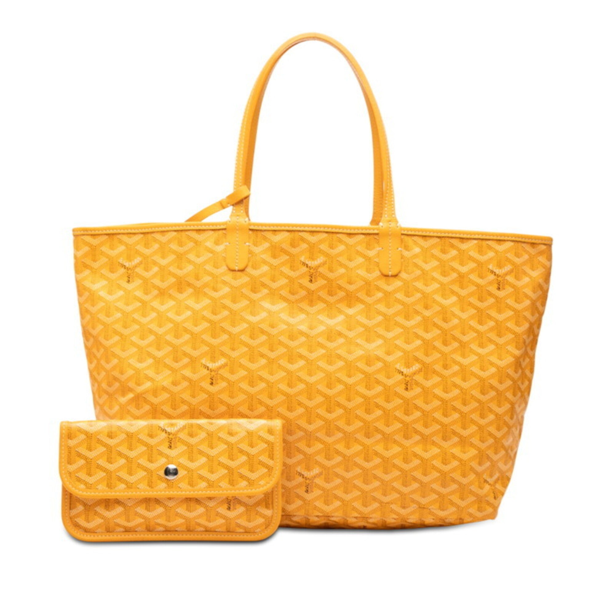Goyard Yellow Pvc Leather Shoulder Bag Tote Bag (Pre-Owned)