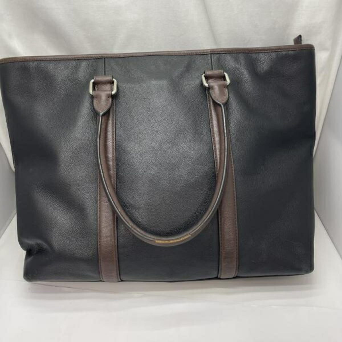 Coach Black Blue Brown Leather (Pre-Owned)