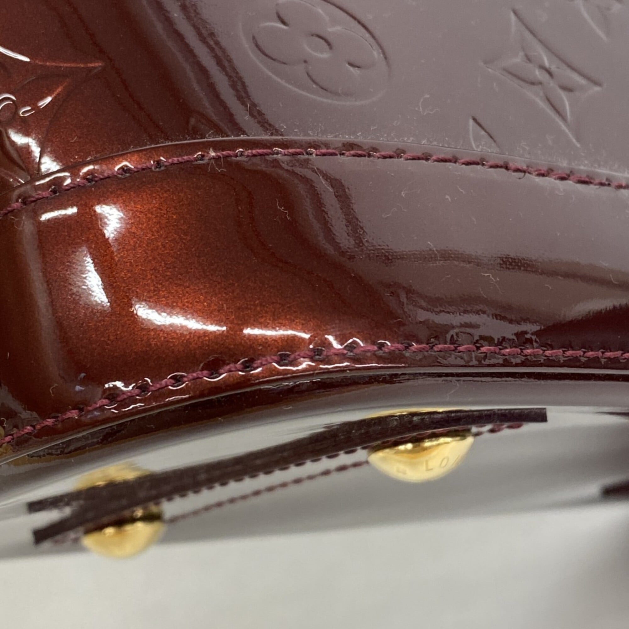 Louis Vuitton Rouge Fauviste Handbag (Pre-Owned)