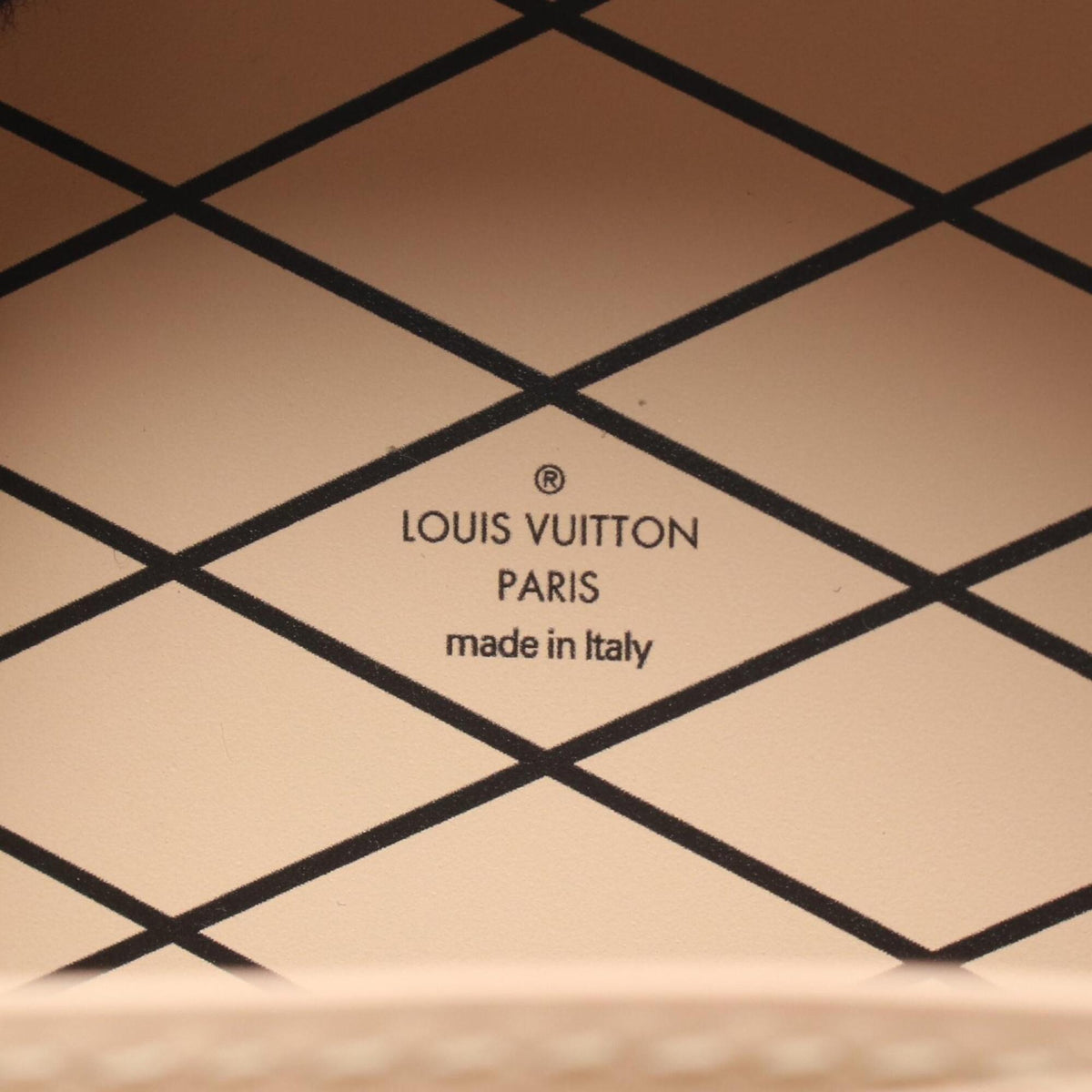 Louis Vuitton Black Brown Monogram Reverse Pvc Coated Canvas Leather Handbag (Pre-Owned)