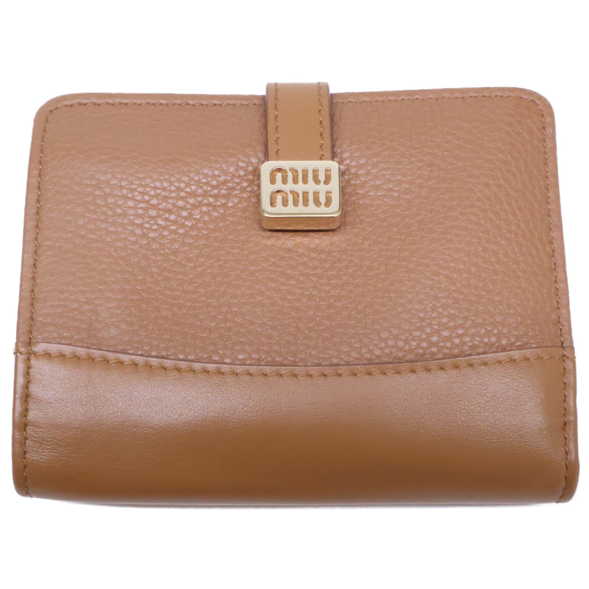 Miu Miu Leather Wallet (Bi-Fold) (Pre-Owned)