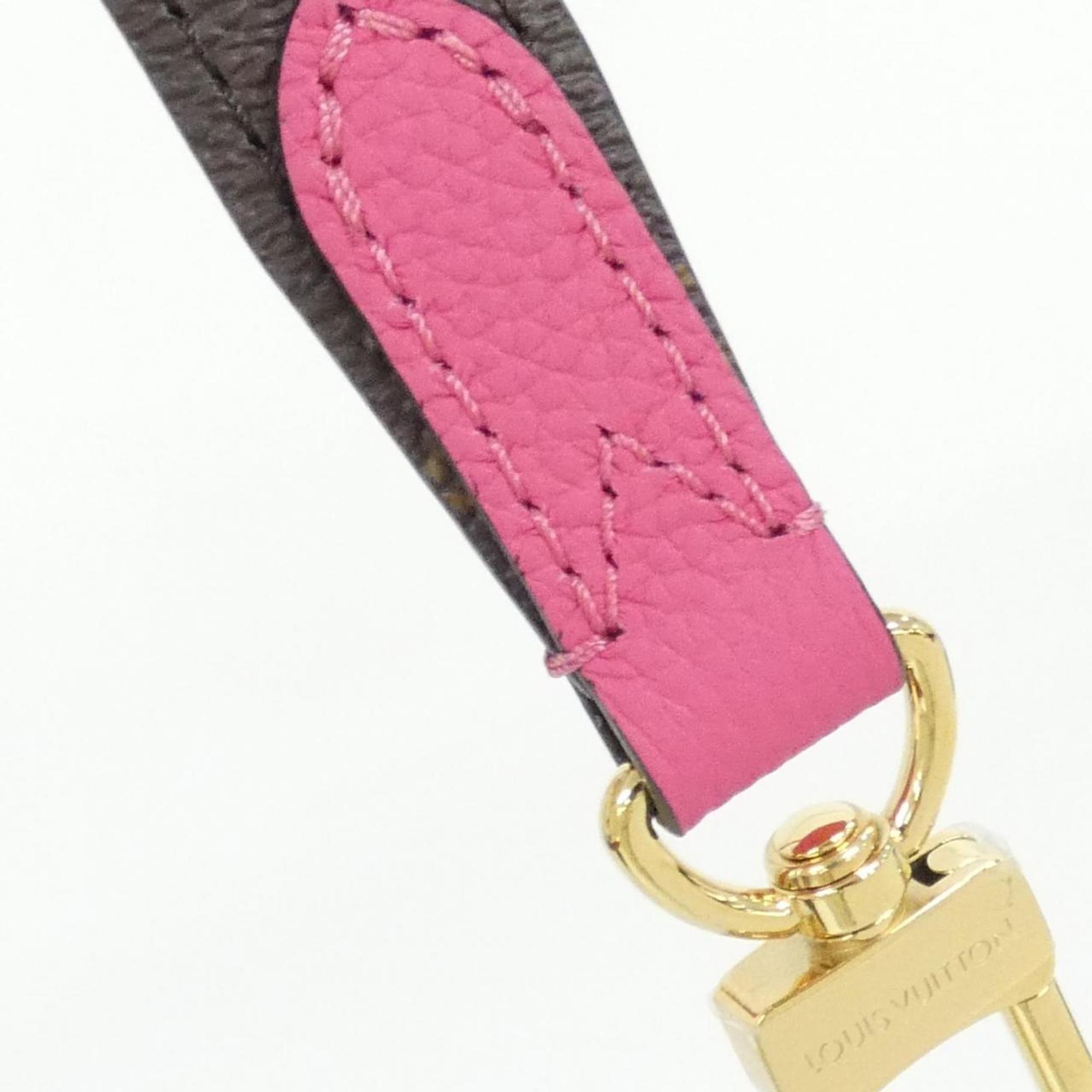 Louis Vuitton Monogram Marron Rose Coated Canvas Leather Handbag (Pre-Owned)
