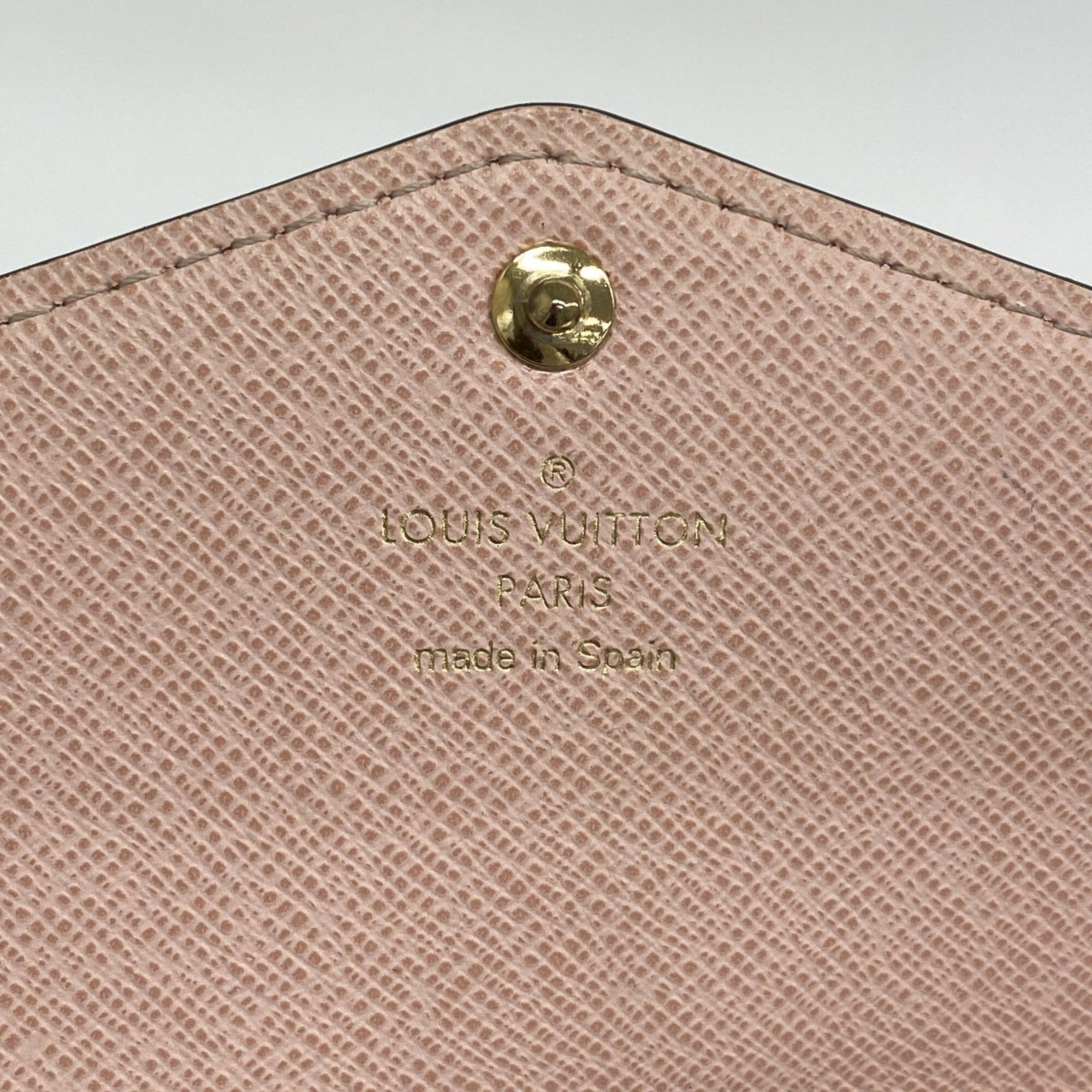 Louis Vuitton Ebene Rose Ballerine Long Wallet (Bi-Fold) (Pre-Owned)