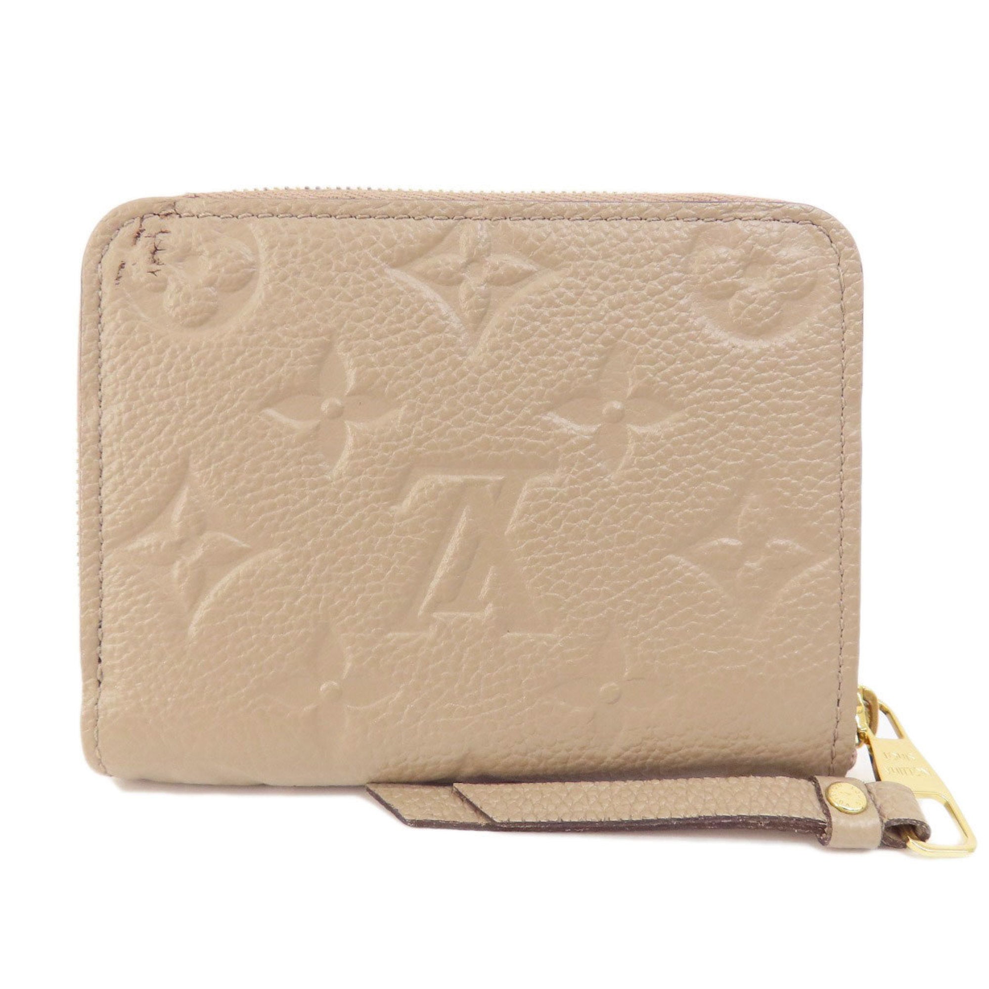 Louis Vuitton Beige Monogram Empreinte Coin Purse/Coin Case (Pre-Owned)