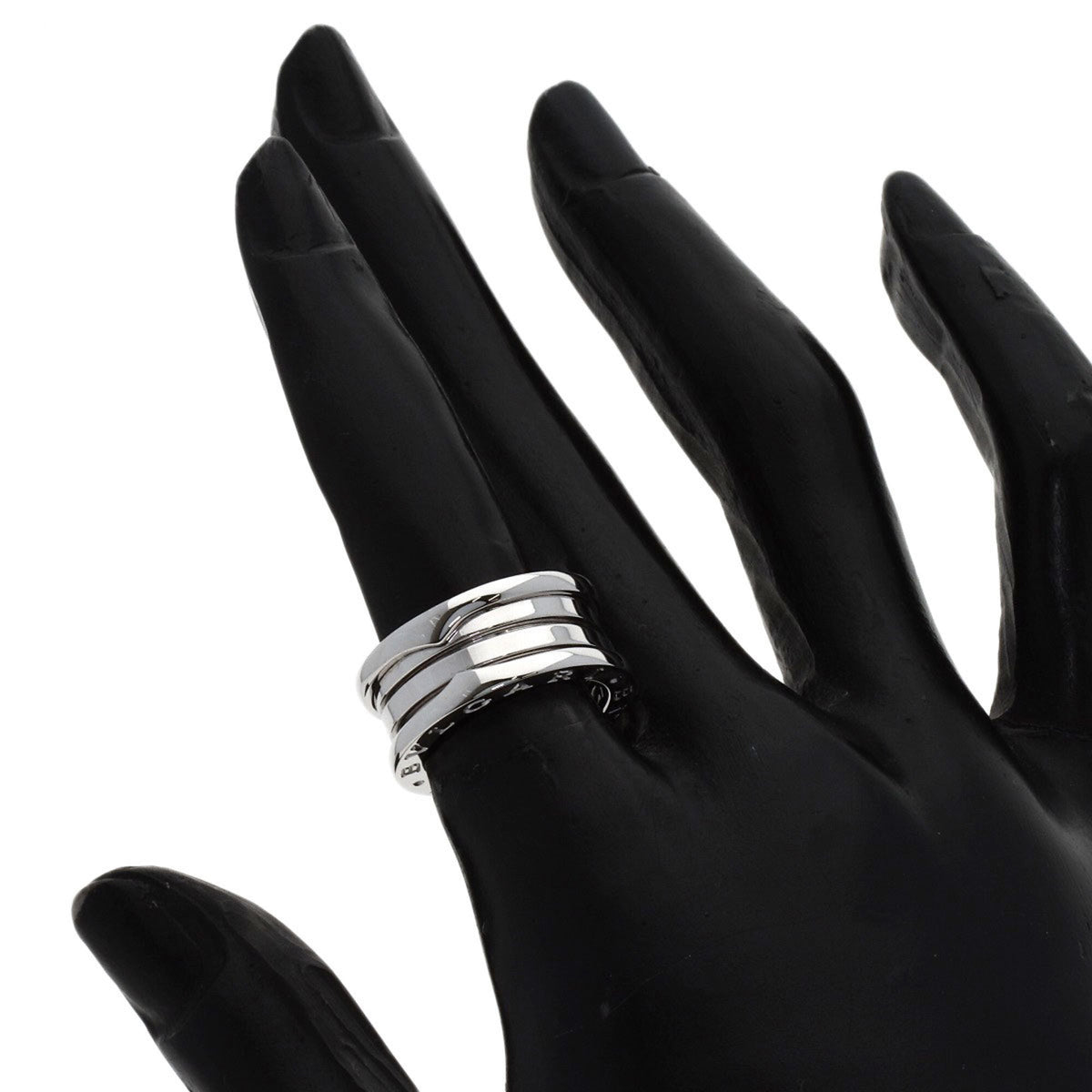 Bvlgari White Gold (18K) Band Ring (Pre-Owned)