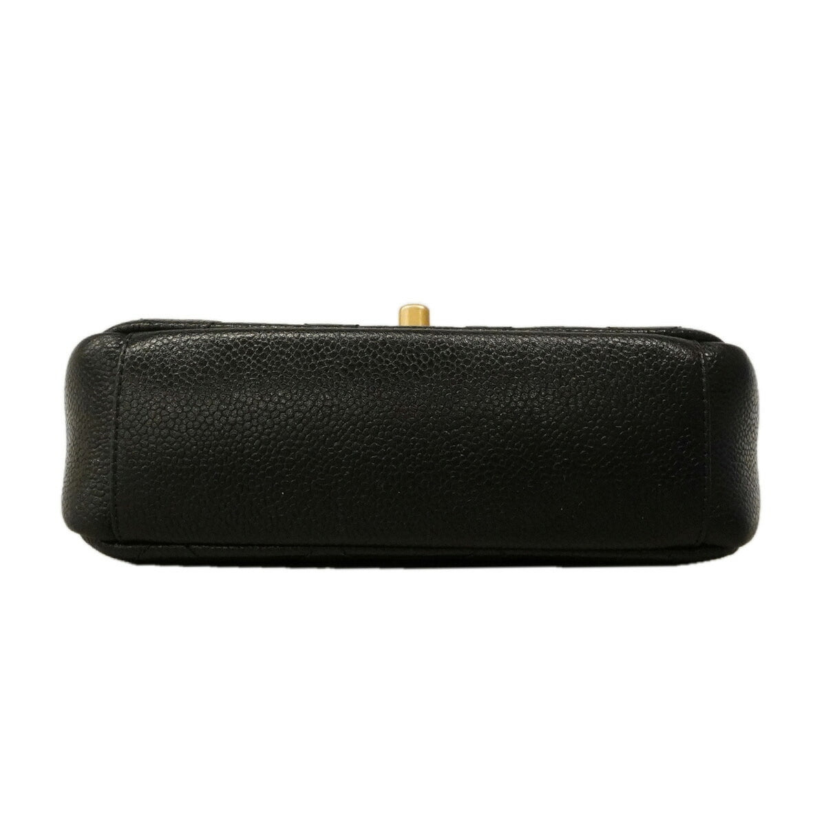 Chanel Black Grained Calfskin Shoulder Bag (Pre-Owned)