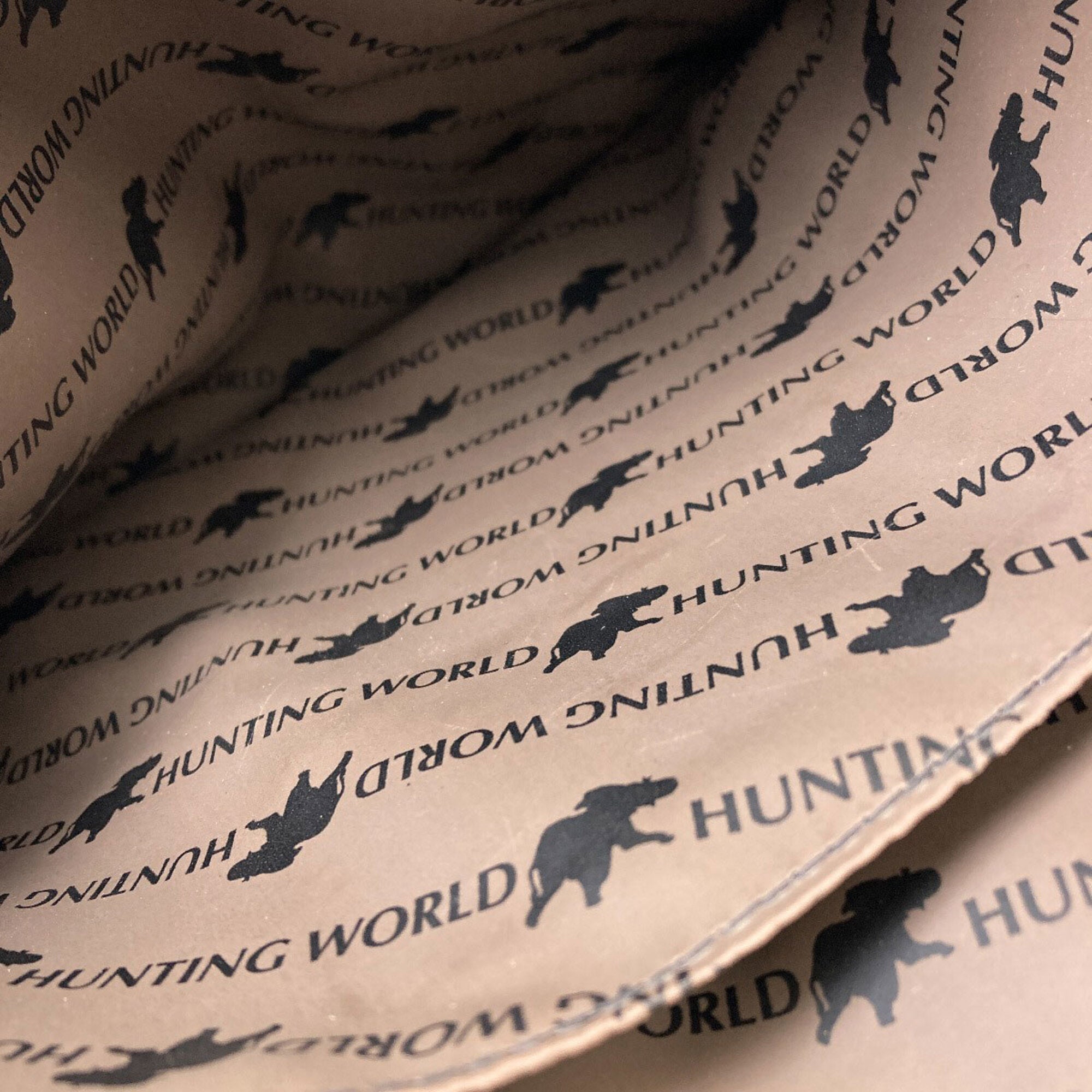 Hunting World Black Canvas Handbag (Pre-Owned)