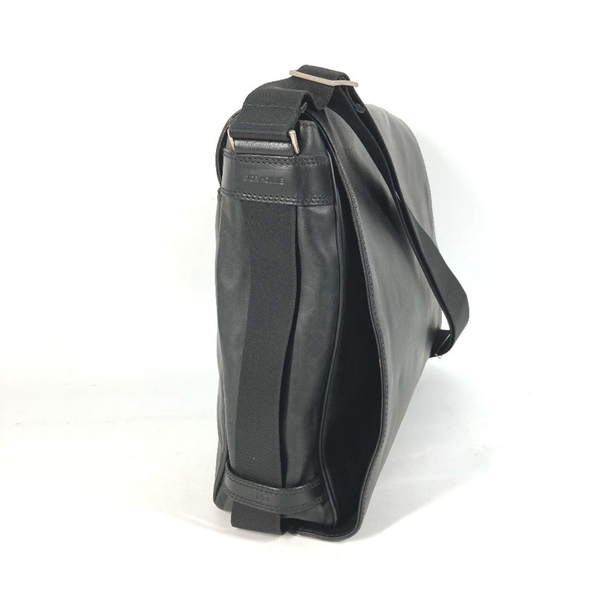 Dior Homme Black Pvc Messenger Bag Shoulder Bag (Pre-Owned)