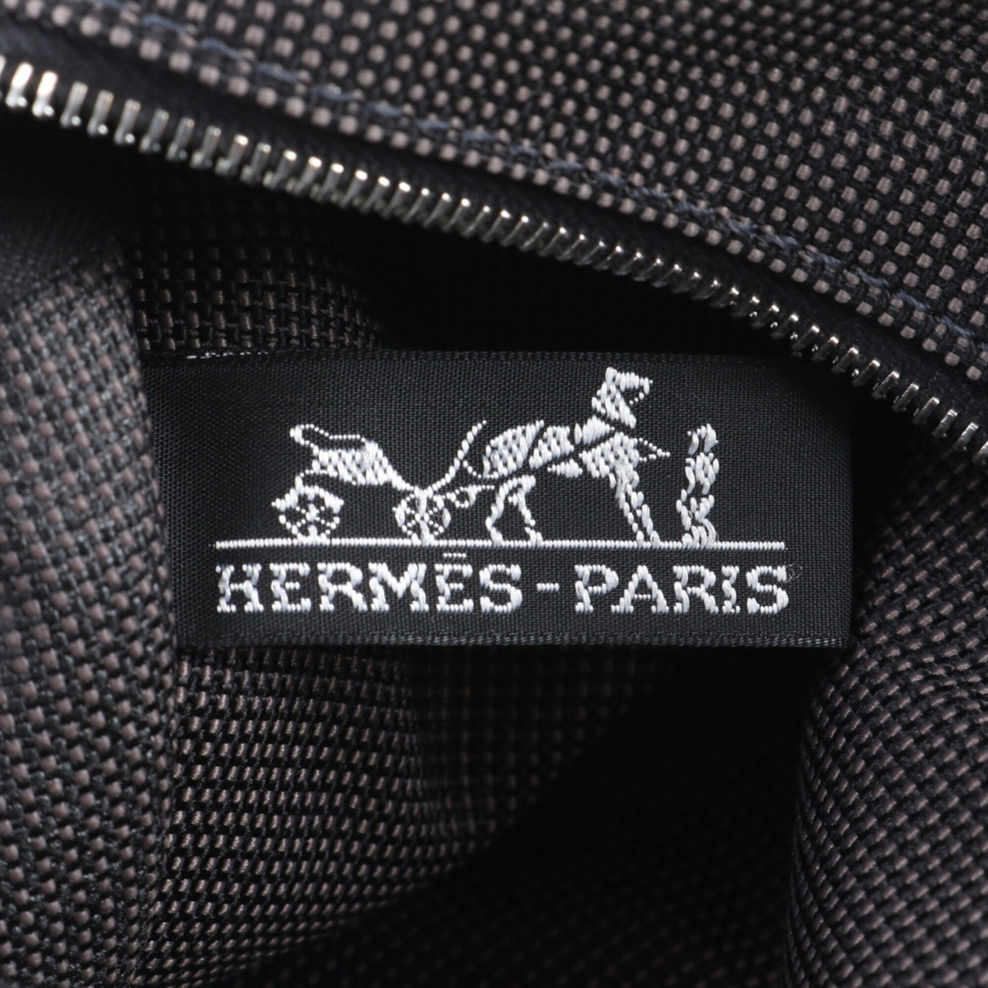 Hermes Her Line Gray Briefcase Handbag Tote Bag (Pre-Owned)