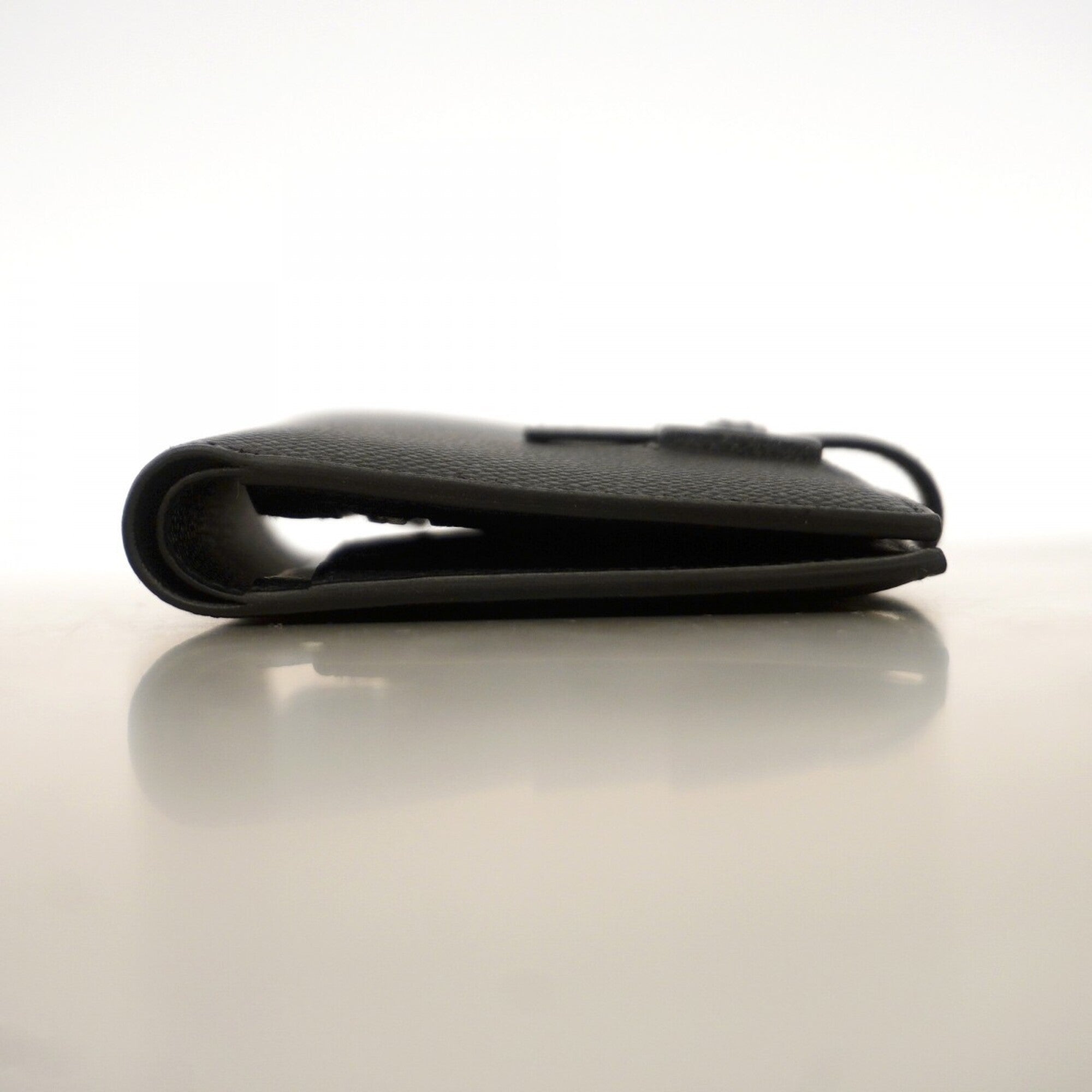 Hermes Black Leather Wallet (Bi-Fold) (Pre-Owned)