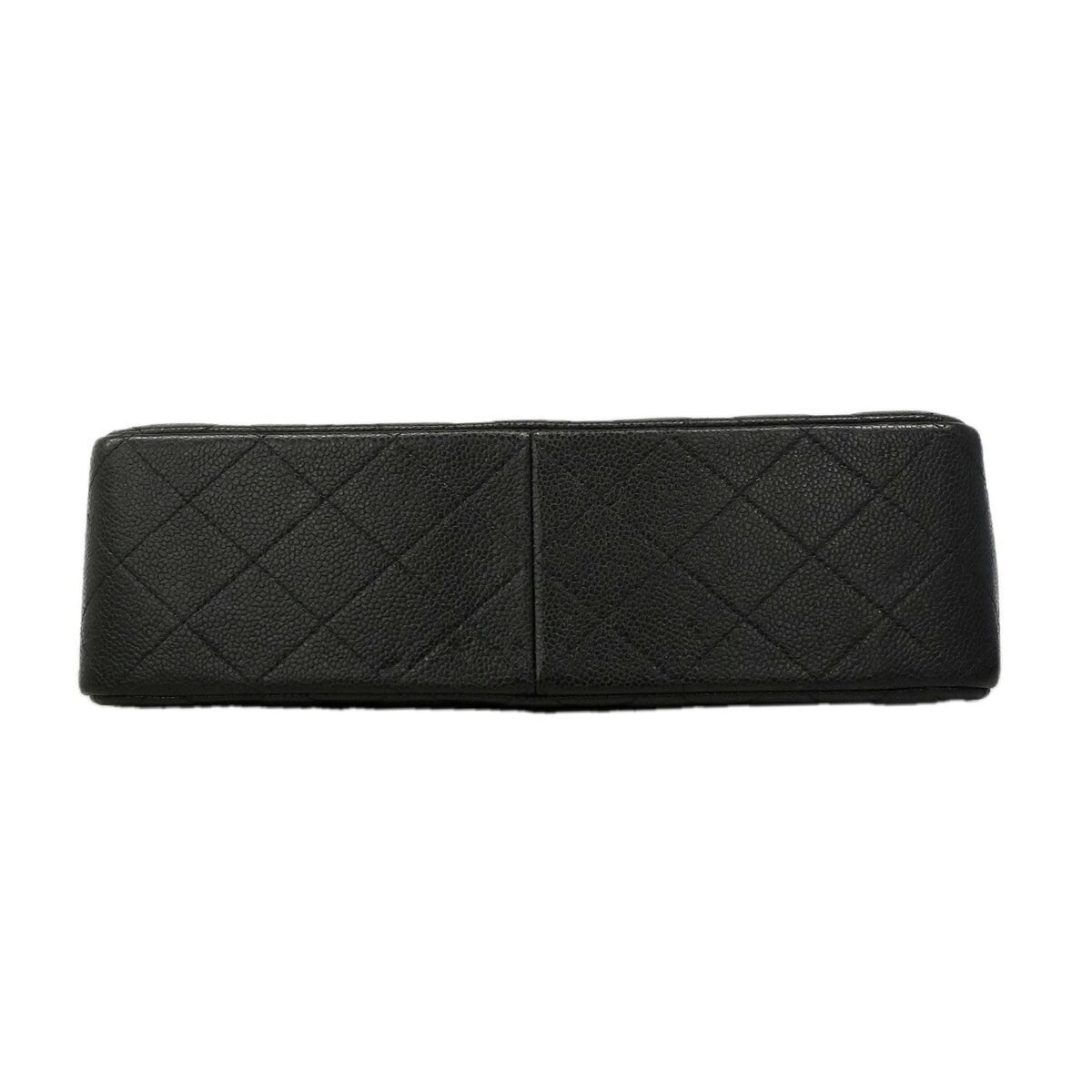 Chanel Black Grained Calfskin Shoulder Bag (Pre-Owned)