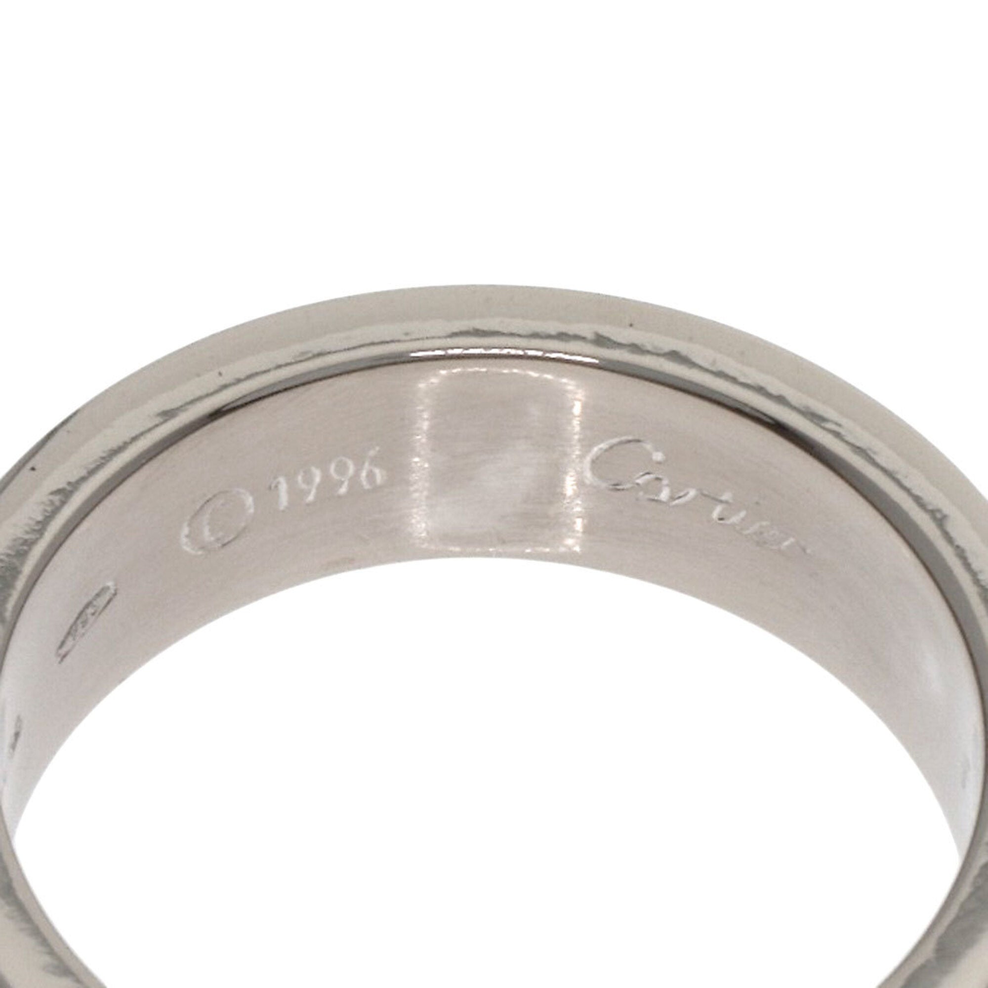 Cartier Love White Gold (18K) Band Ring (Pre-Owned)