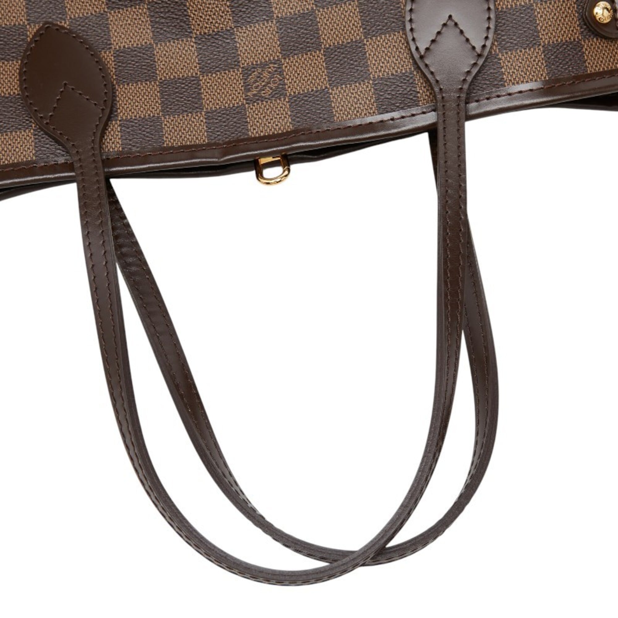 Louis Vuitton Brown Ebene Pvc Leather Handbag Tote Bag (Pre-Owned)