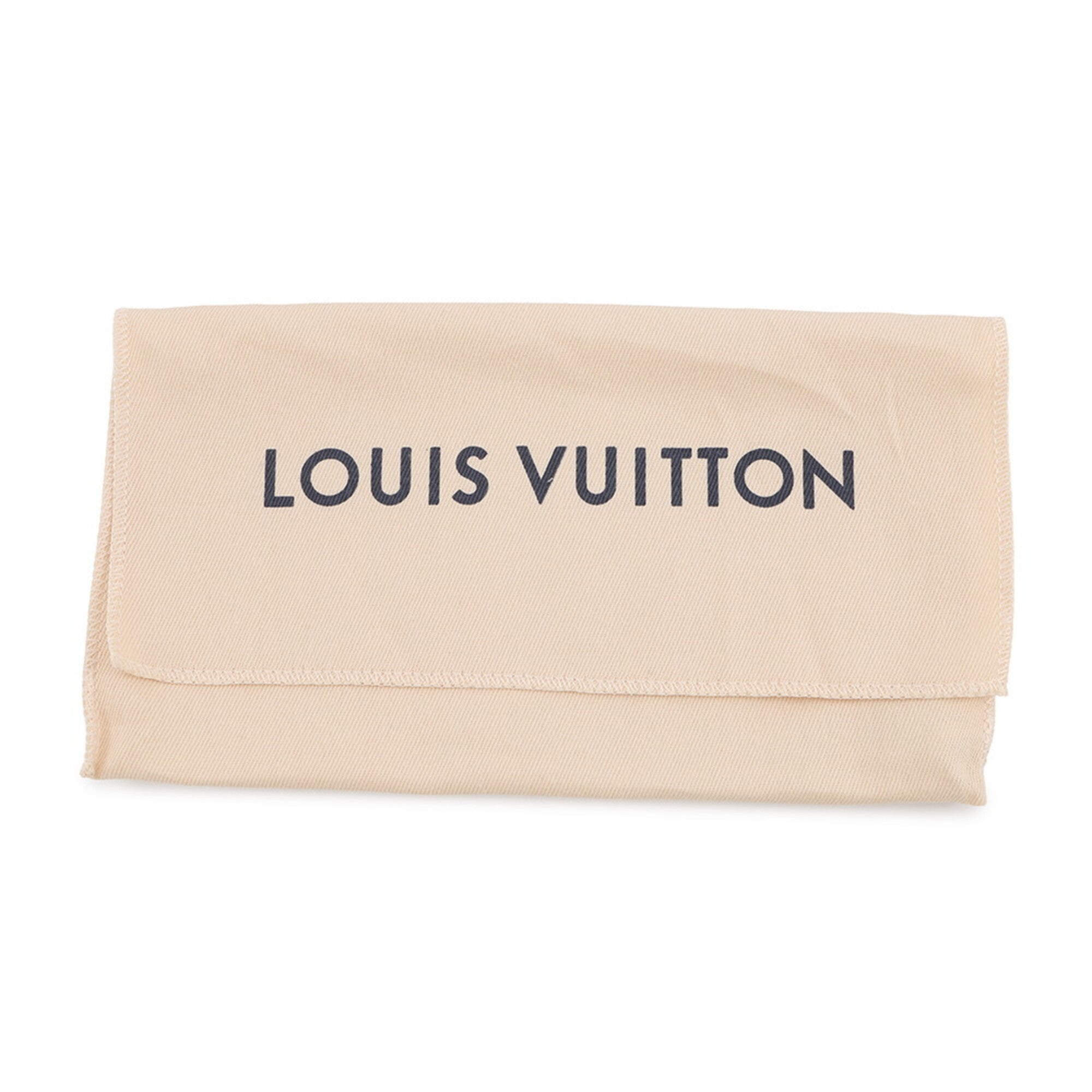 Louis Vuitton Blue Yellow Monogram Long Wallet (Bi-Fold) (Pre-Owned)
