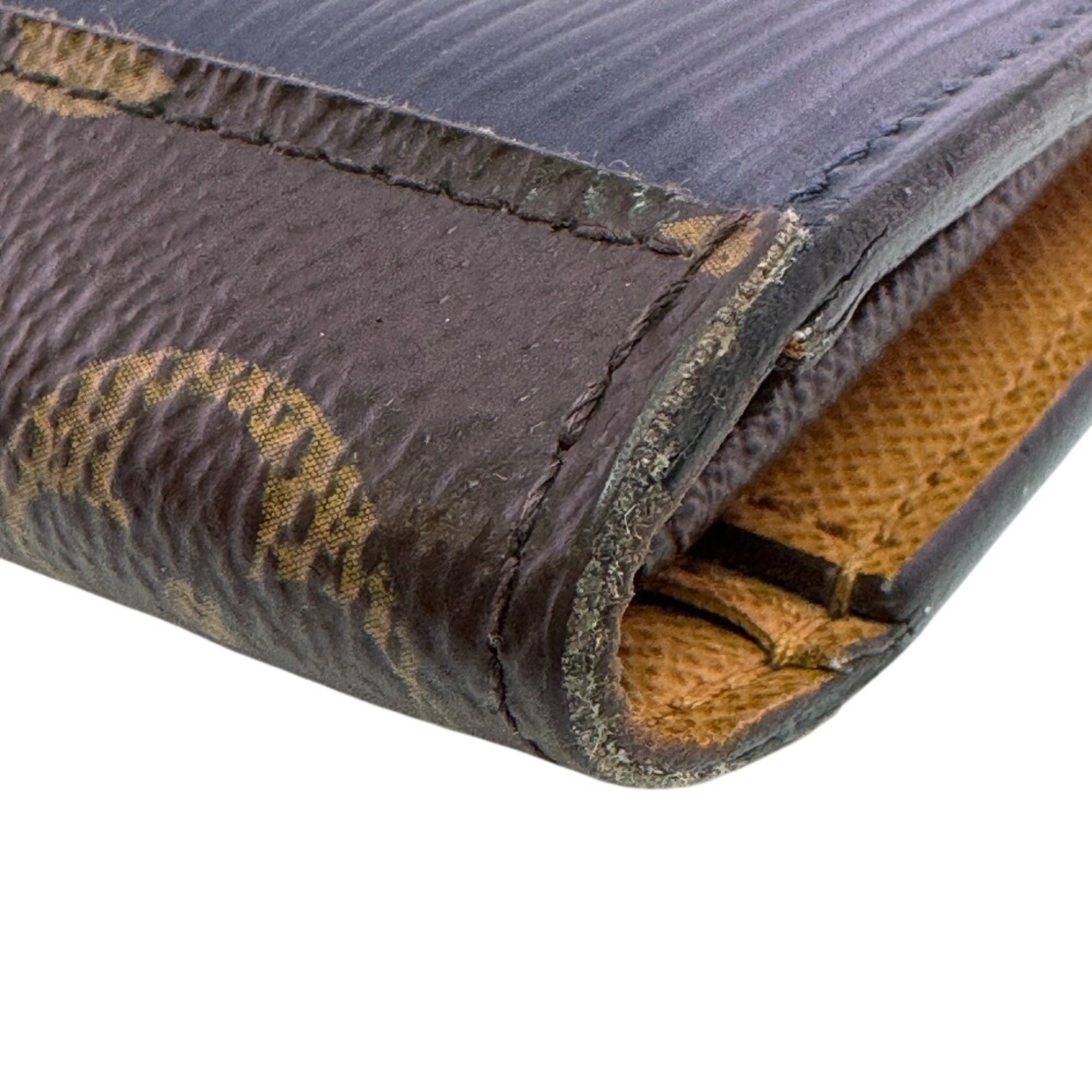 Louis Vuitton Epi Brown Leather Long Wallet (Bi-Fold) (Pre-Owned)