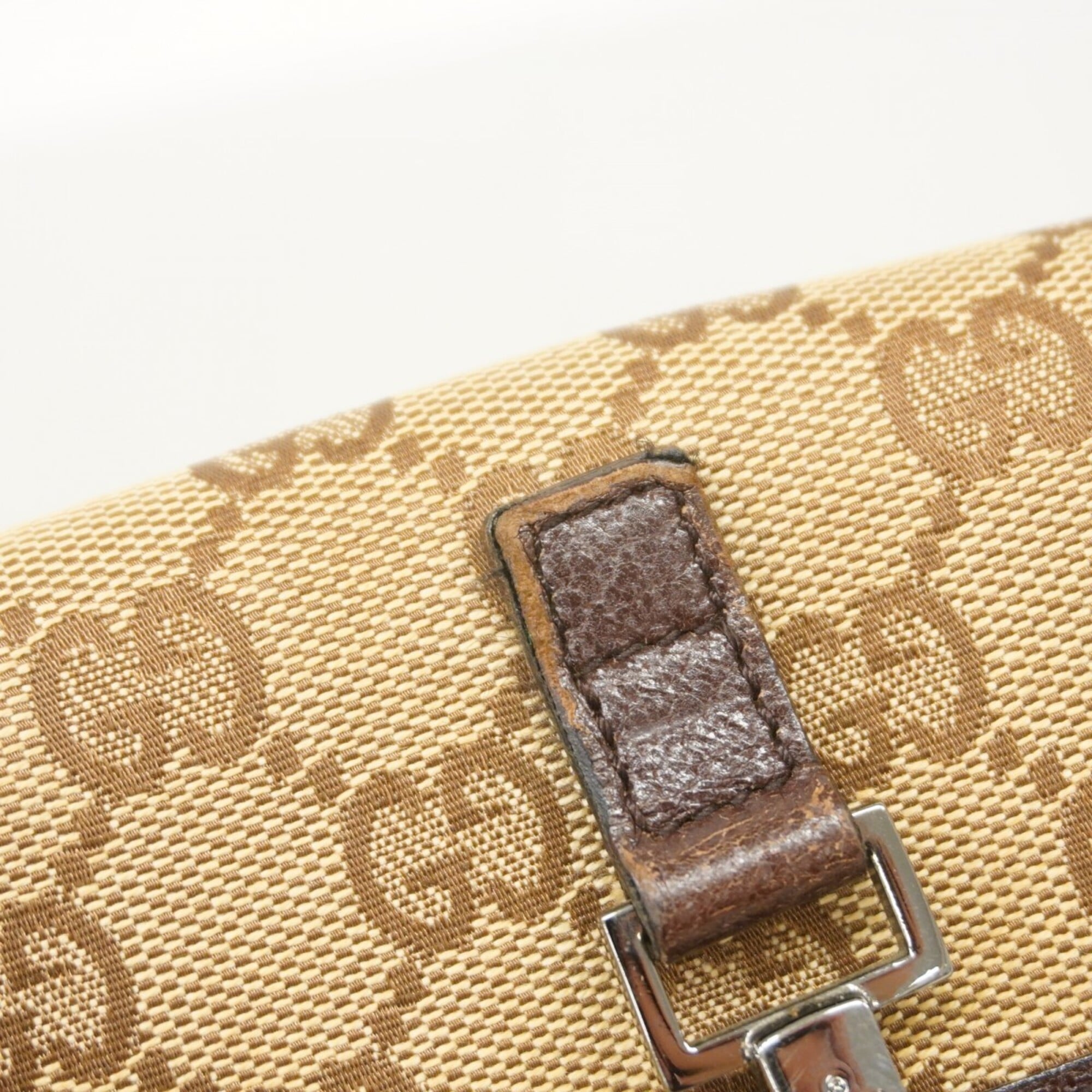 Gucci Brown Canvas Fanny Pack (Pre-Owned)