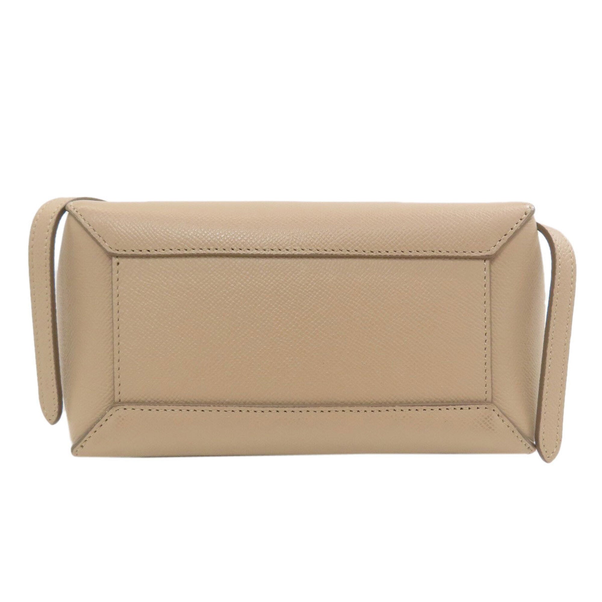 Celine Beige Leather Handbag (Pre-Owned)