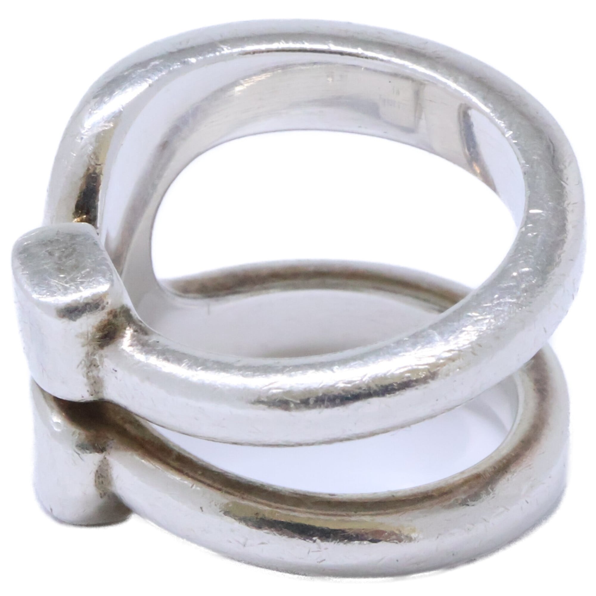 Gucci Silver Silver 925 Band Ring (Pre-Owned)