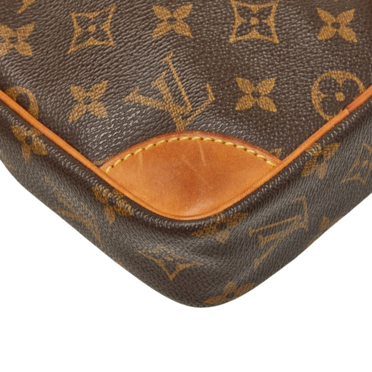Louis Vuitton Brown Pvc Leather Shoulder Bag (Pre-Owned)