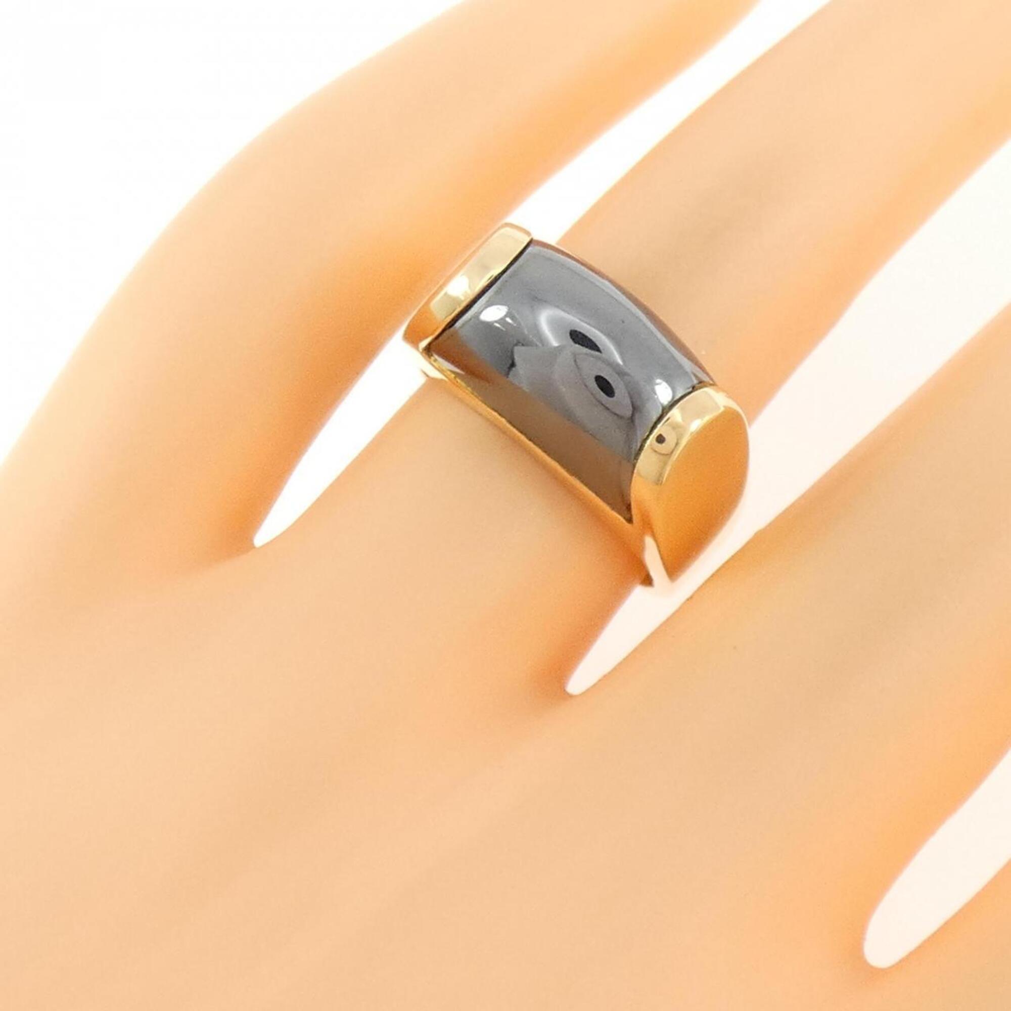 Bvlgari Yellow Gold Yellow Gold (18K) Band Ring (Pre-Owned)